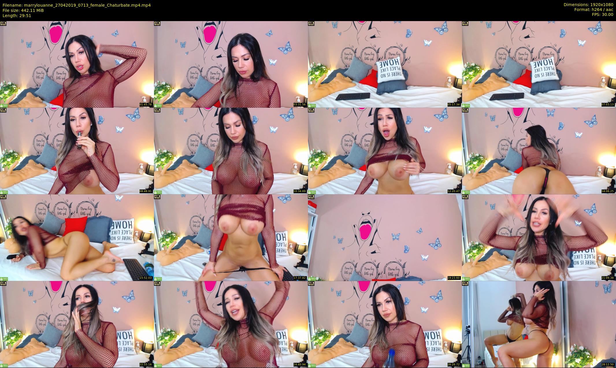 marrylouanne — 30 minute Chaturbate female cam show recording, 1080p, Apr 27, 2019