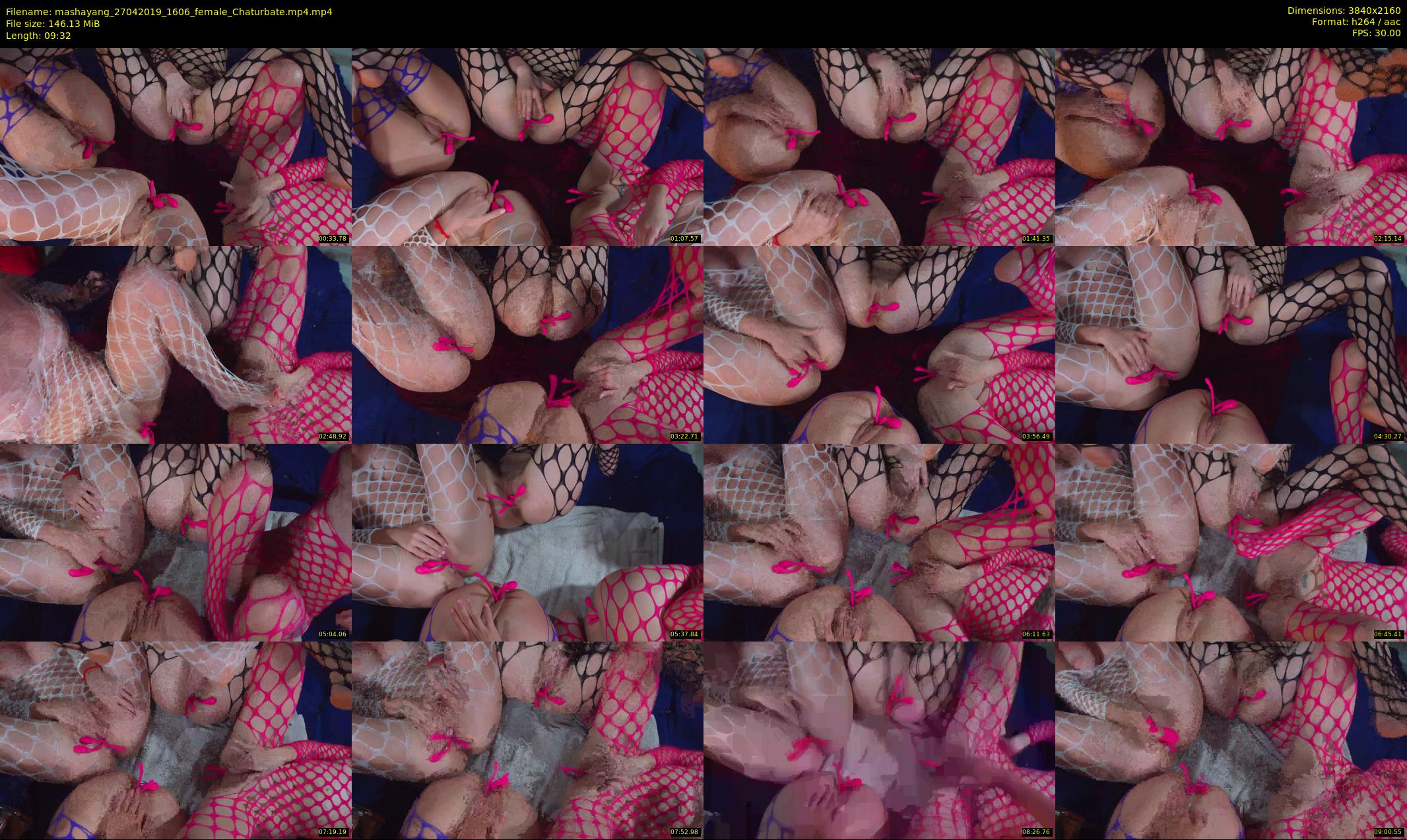mashayang — 10 minute Chaturbate female cam show recording, 4K, Apr 27, 2019