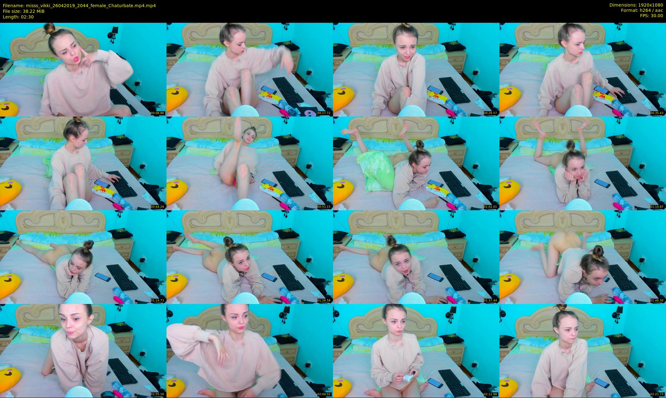 misss_vikki — 3 minute Chaturbate female cam show recording, 1080p, Apr 26, 2019