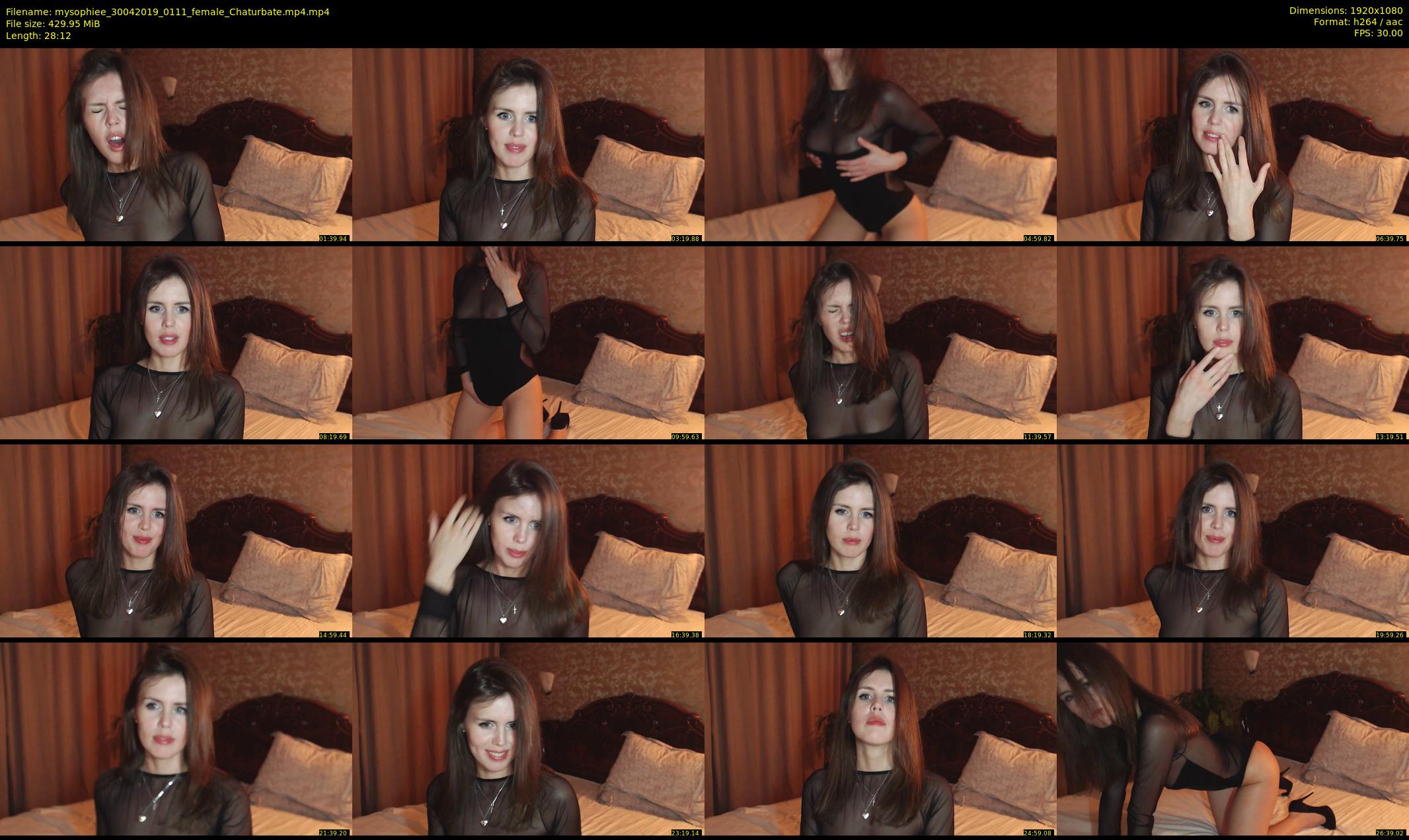 mysophiee — 29 minute Chaturbate female cam show recording, 1080p, Apr 30, 2019