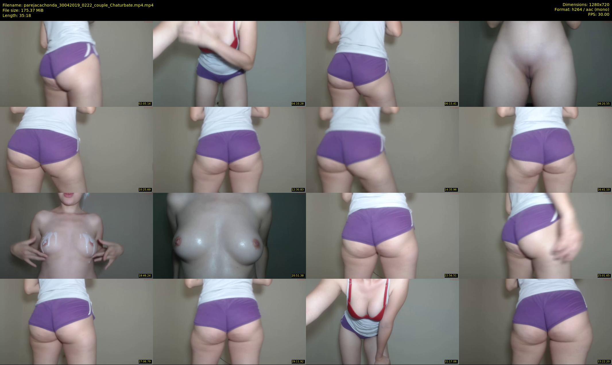 parejacachonda — 36 minute Chaturbate couple cam show recording, 720p, Apr 30, 2019