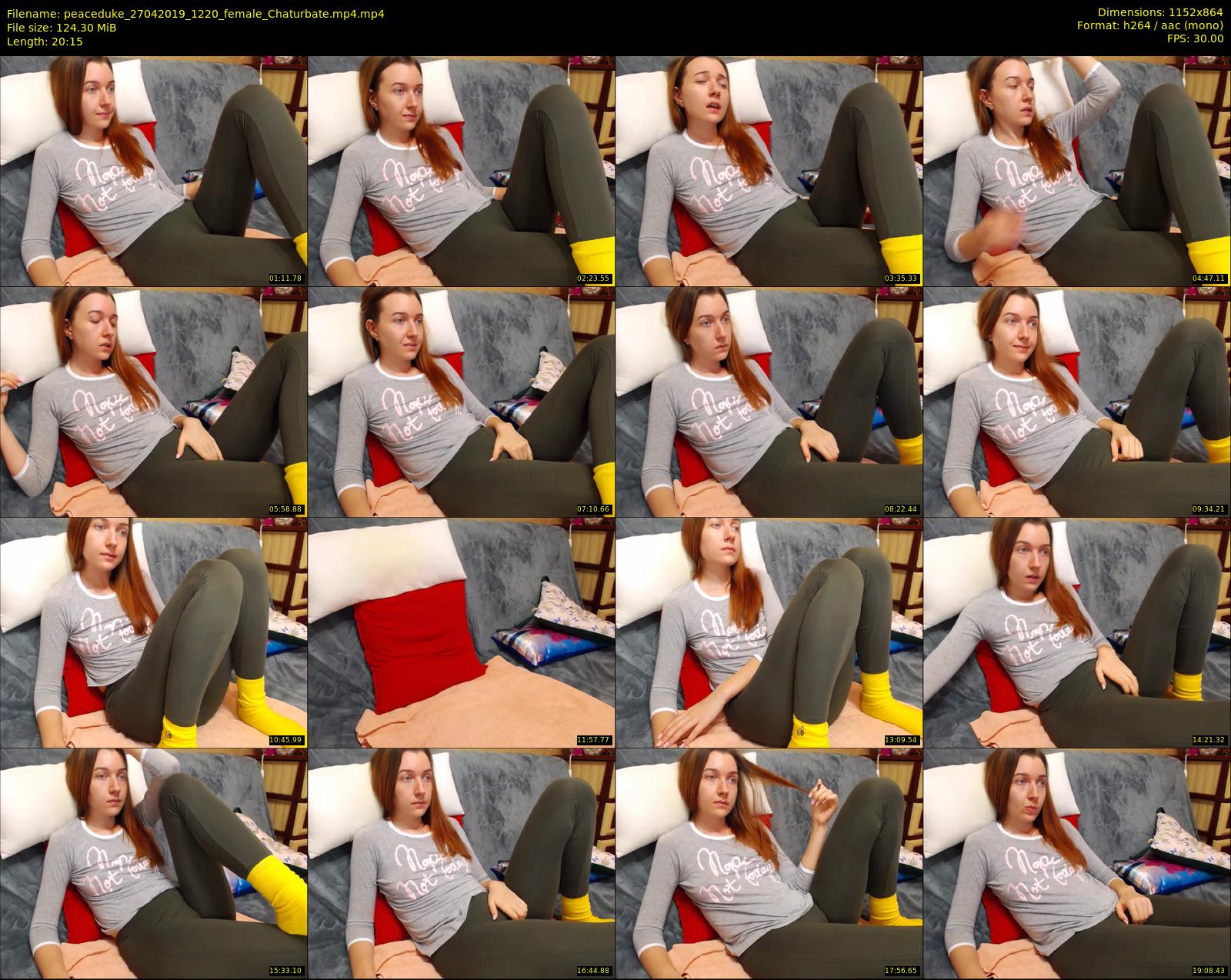 peaceduke — 21 minute Chaturbate female cam show recording, 720p, Apr 27, 2019