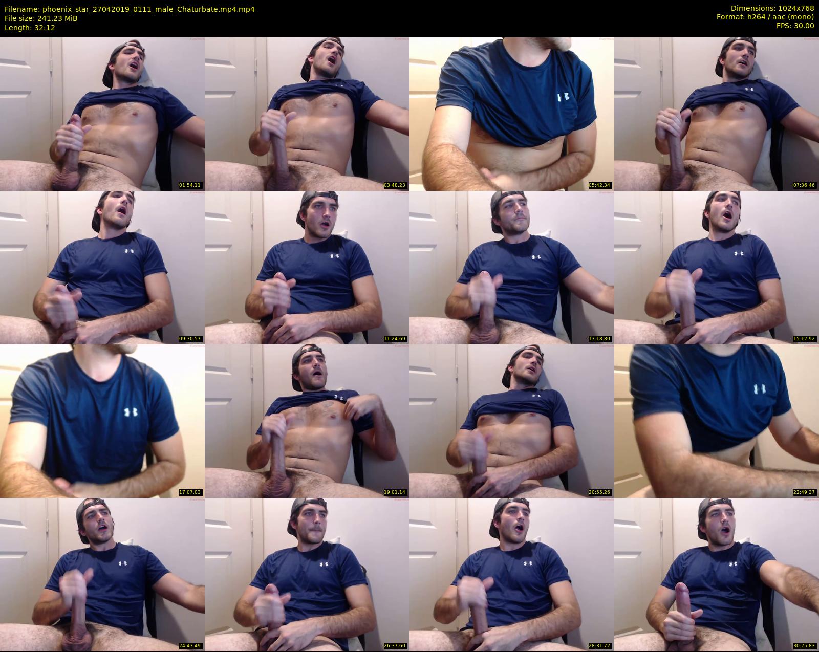 phoenix_star — 33 minute Chaturbate male cam show recording, 720p, Apr 27, 2019