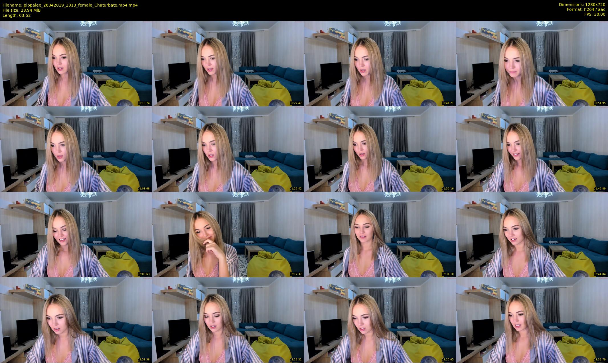 pippalee — 4 minute Chaturbate female cam show recording, 720p, Apr 26, 2019