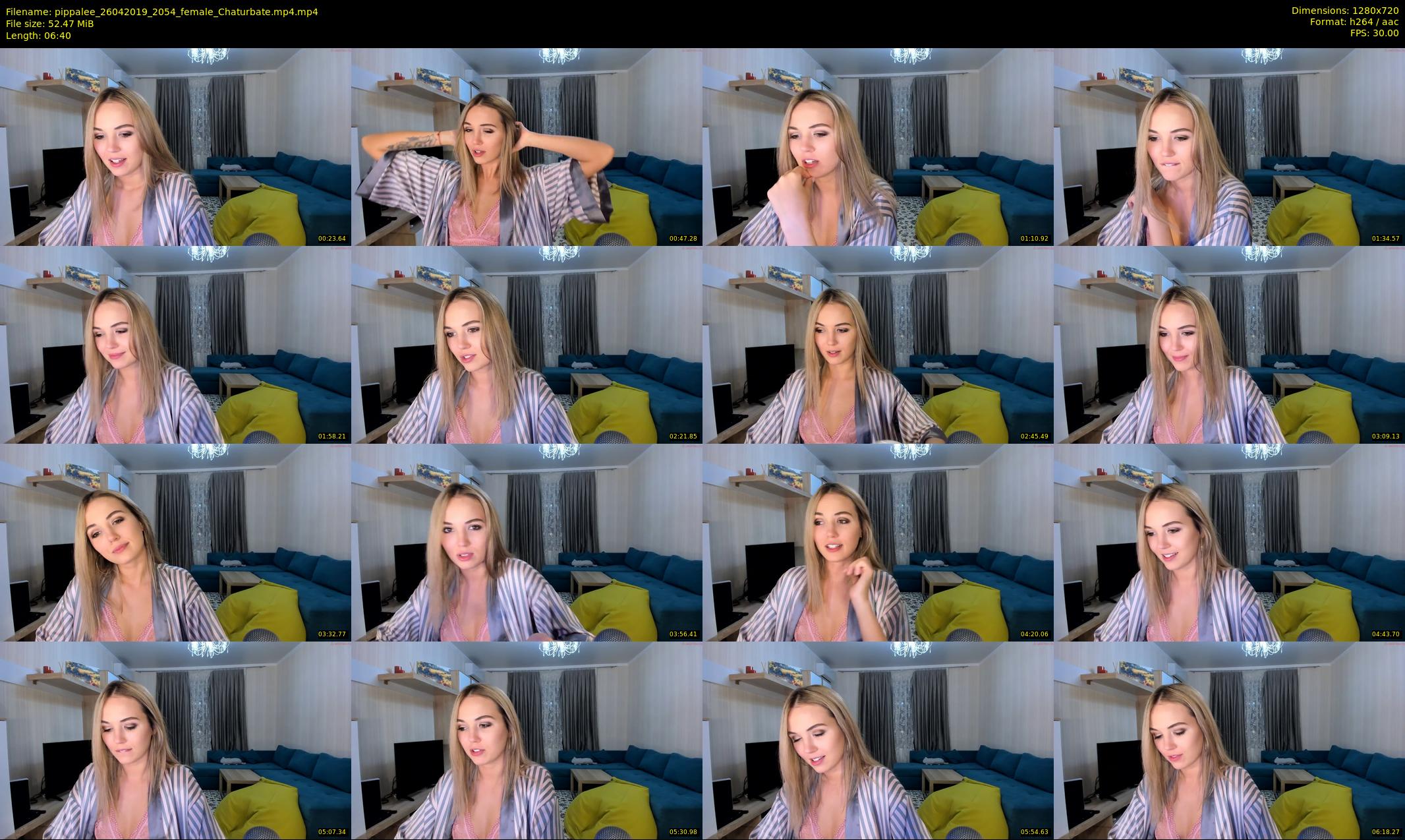 pippalee — 7 minute Chaturbate female cam show recording, 720p, Apr 26, 2019