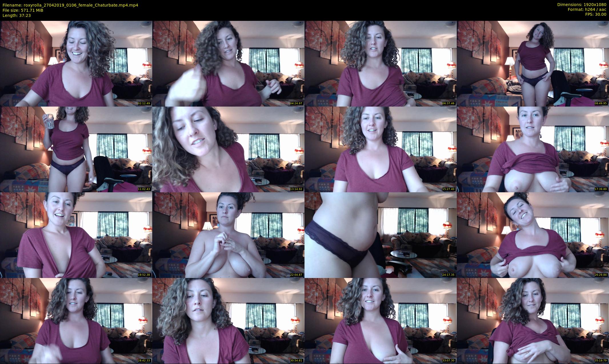 roxyrolla — 38 minute Chaturbate female cam show recording, 1080p, Apr 27, 2019