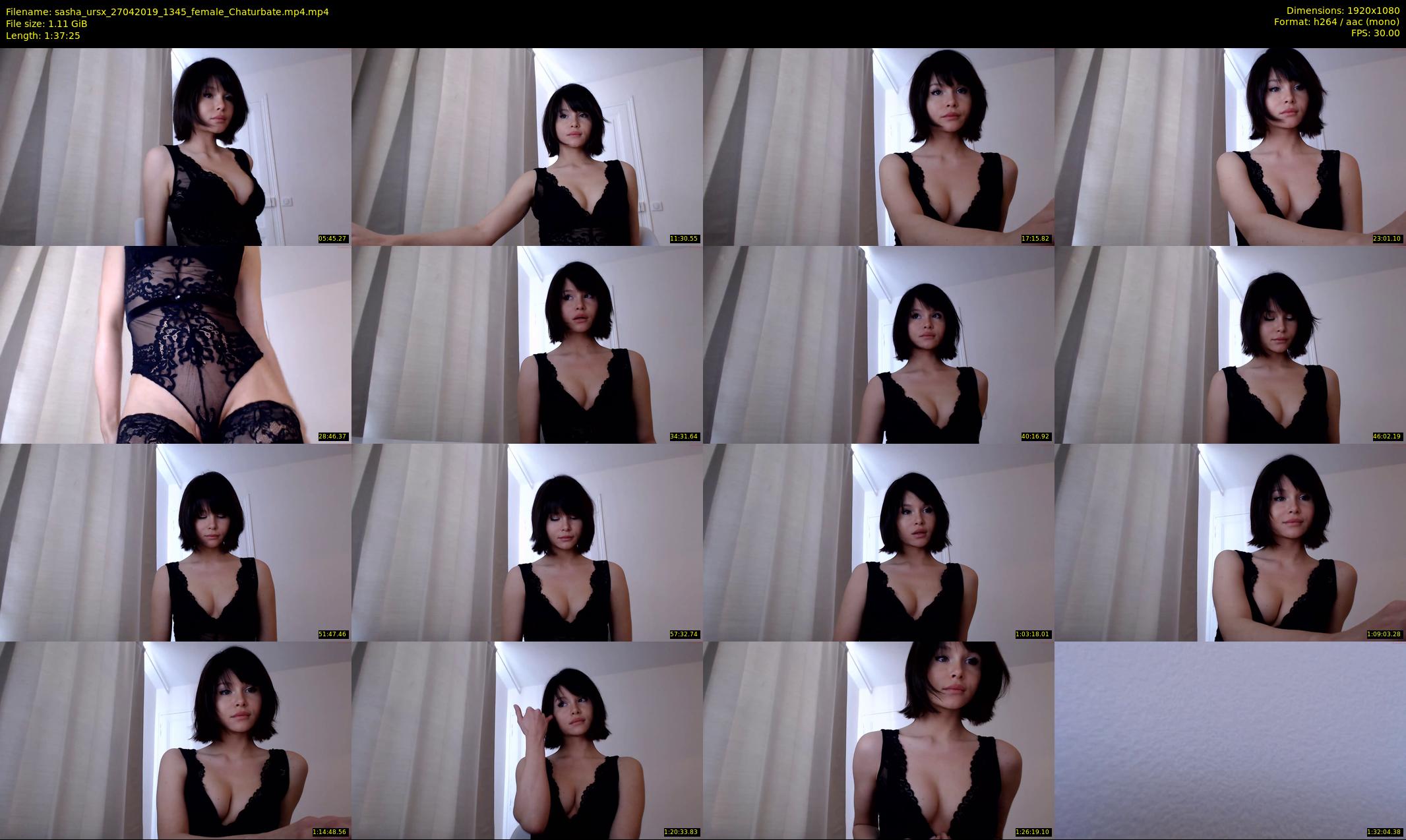 sasha_ursx — 98 minute Chaturbate female cam show recording, 1080p, Apr 27, 2019