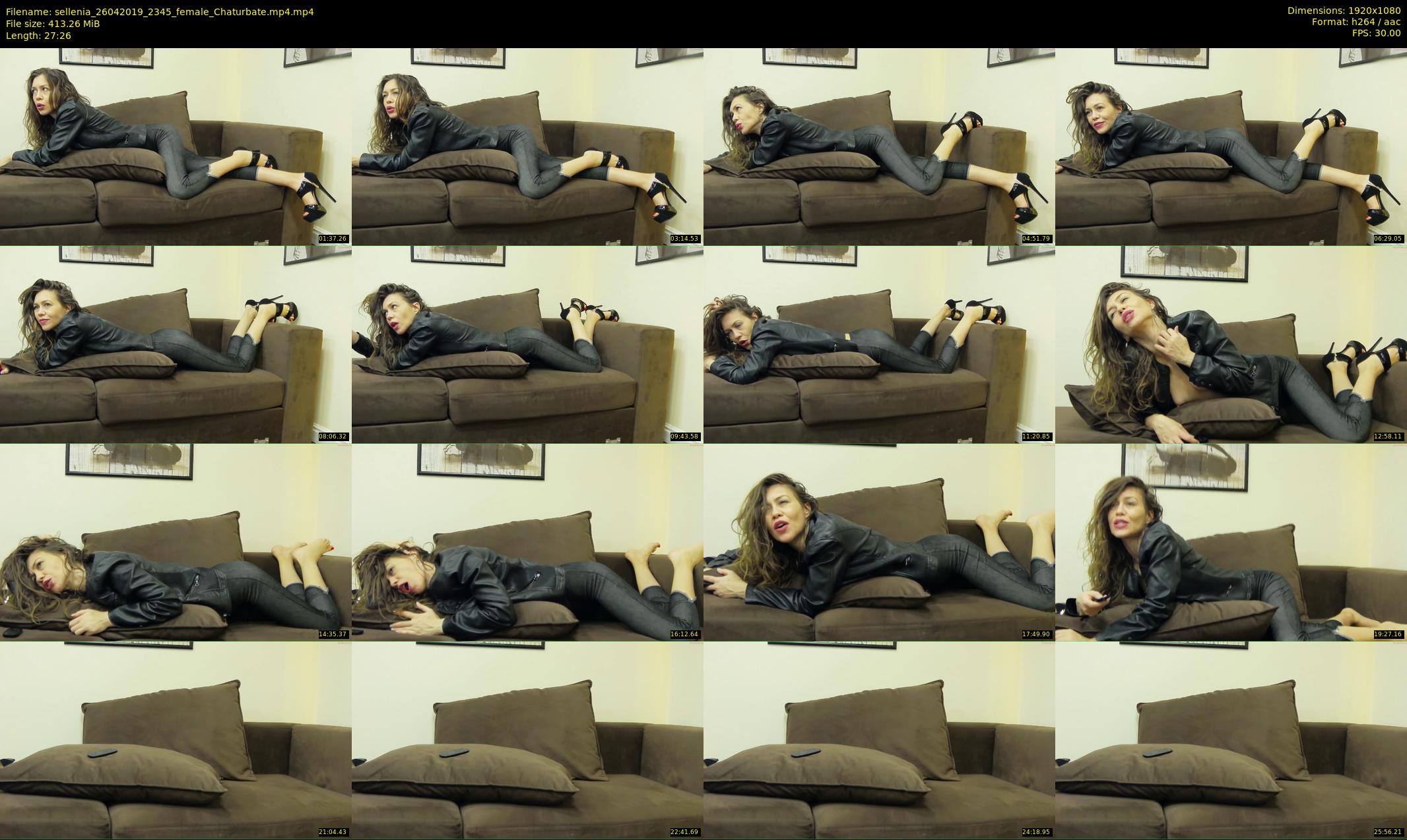 sellenia — 28 minute Chaturbate female cam show recording, 1080p, Apr 26, 2019