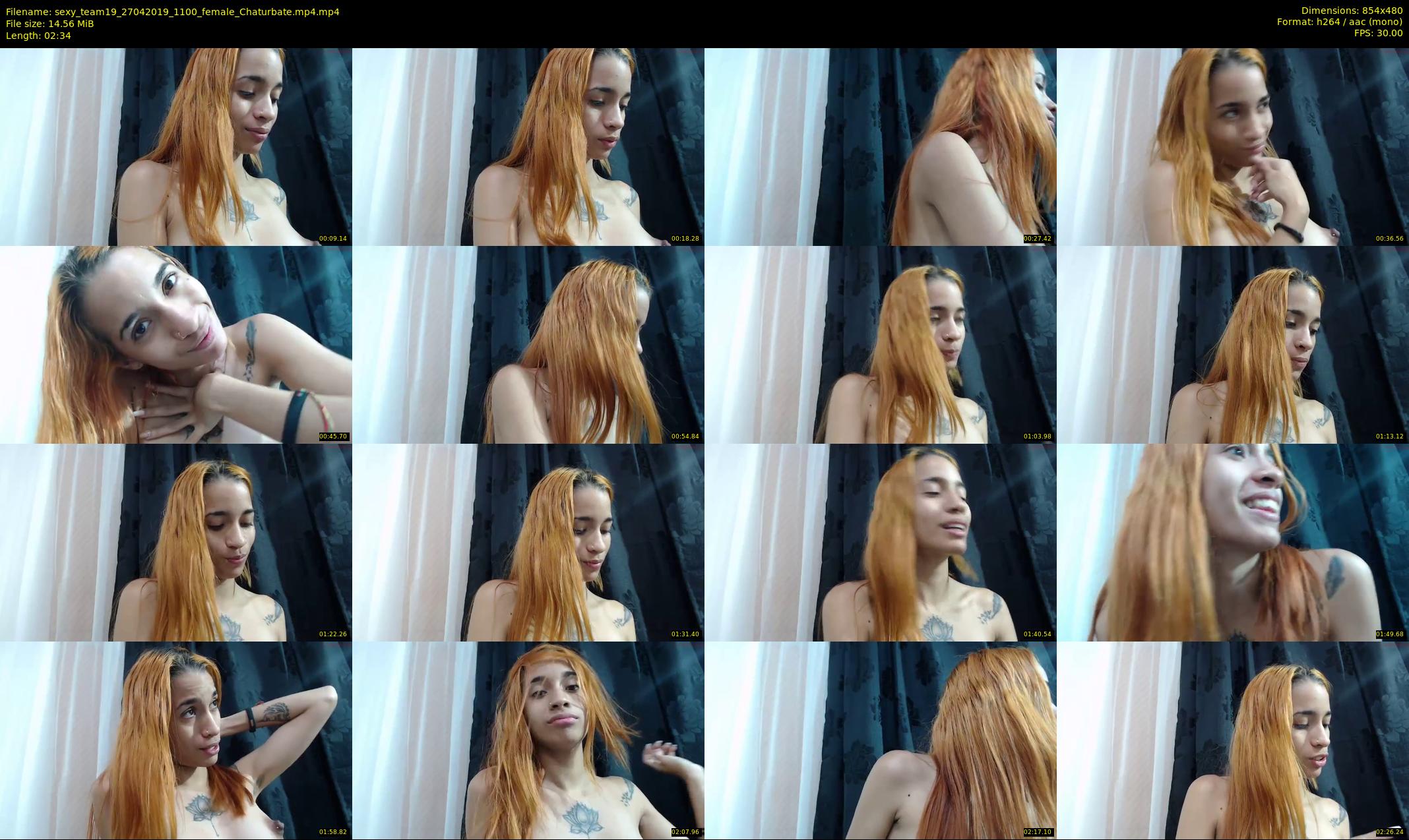 sexy_team19 — 3 minute Chaturbate female cam show recording, 480p, Apr 27, 2019