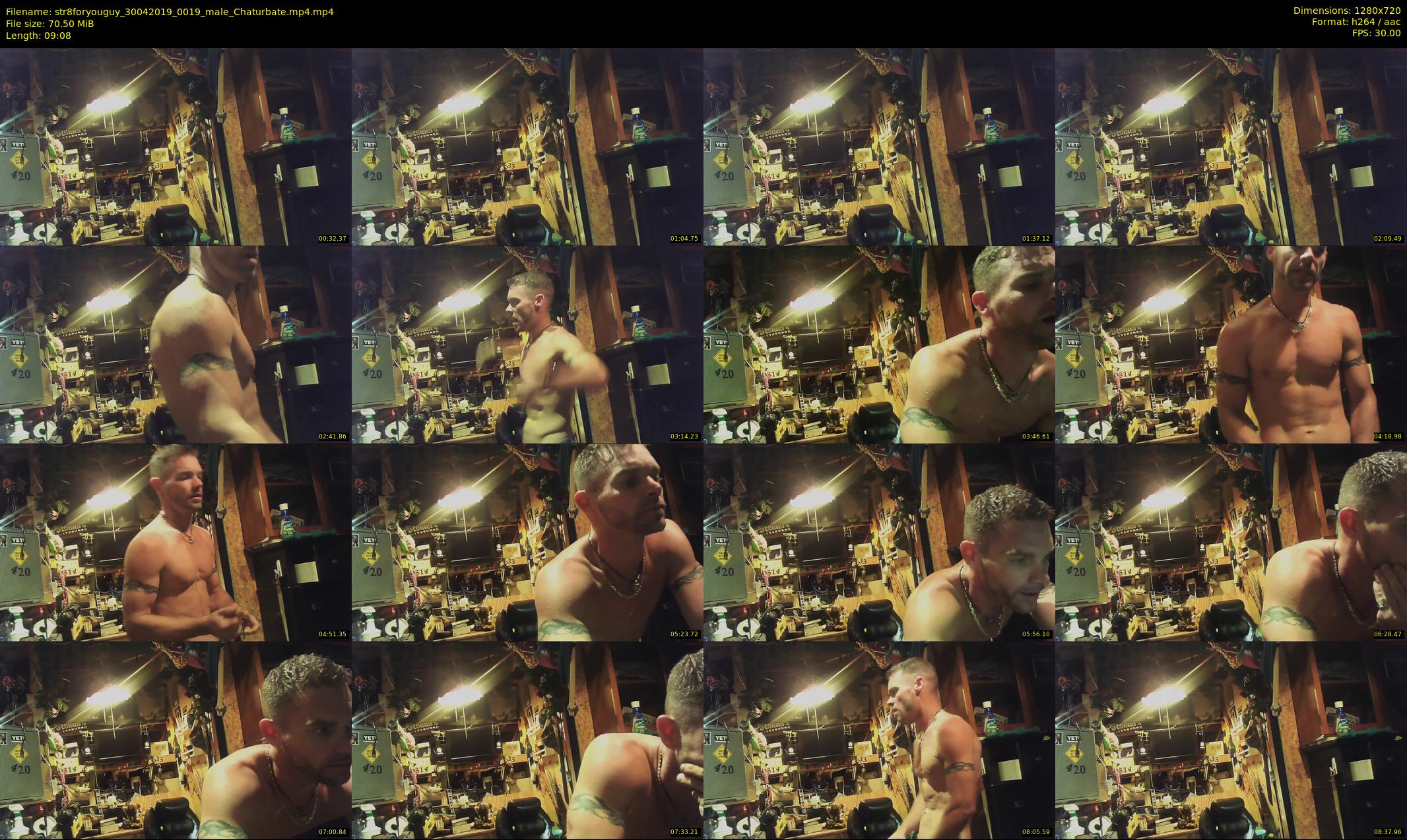 str8foryouguy — 10 minute Chaturbate male cam show recording, 720p, Apr 30, 2019