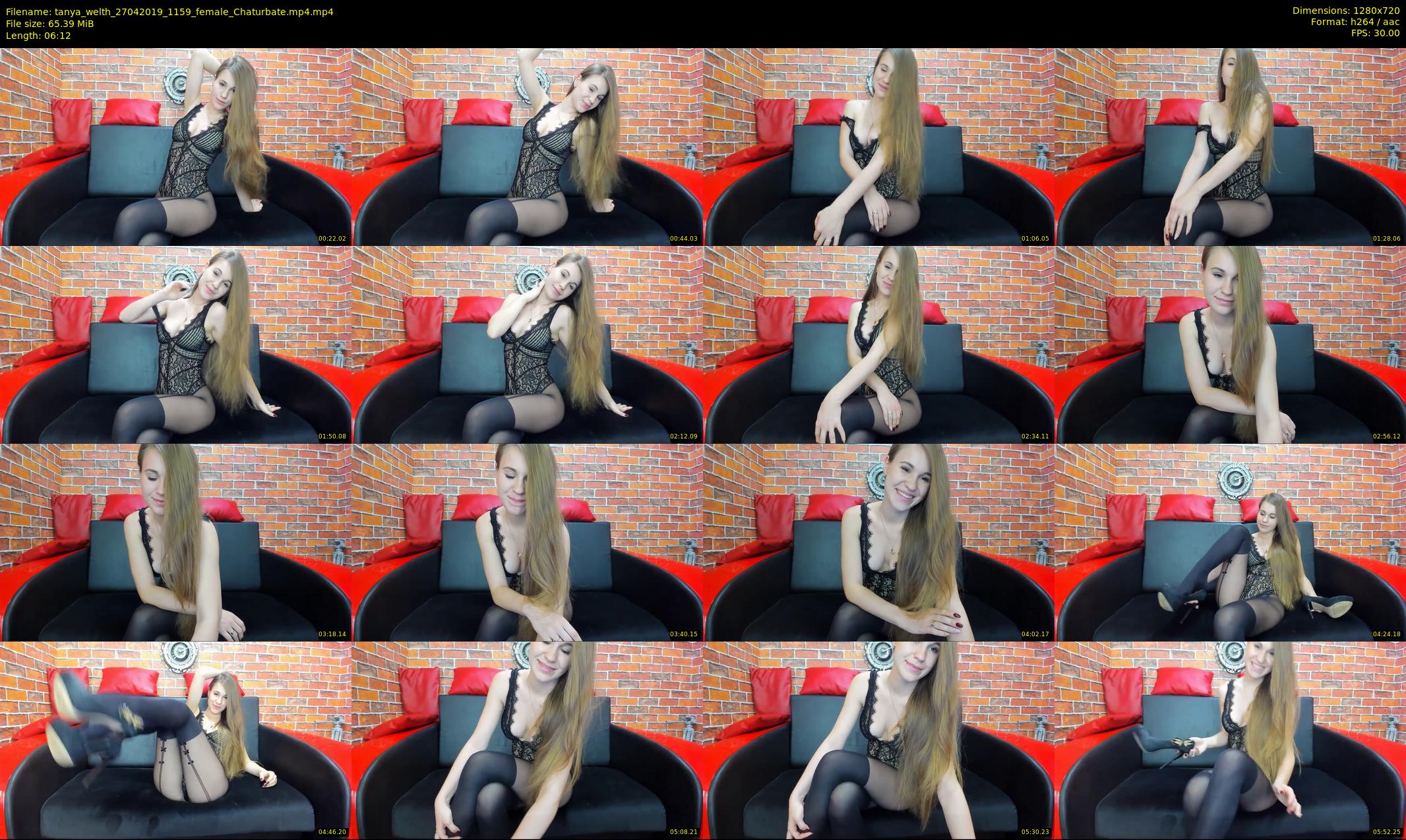 tanya_welth — 7 minute Chaturbate female cam show recording, 720p, Apr 27, 2019