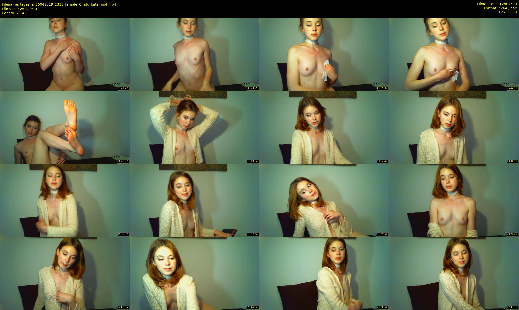 tayasha — 29 minute Chaturbate female cam show recording, 720p, Apr 26, 2019