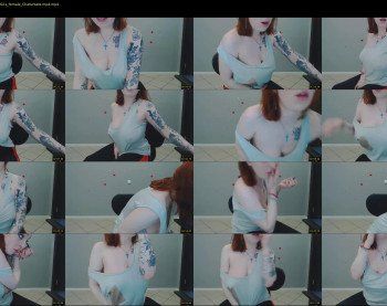 temptingfox — 8 minute Chaturbate female cam show recording, 480p, Apr 27, 2019