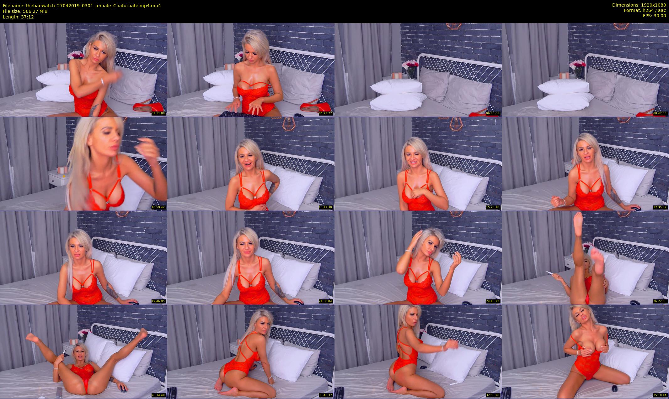 thebaewatch — 38 minute Chaturbate female cam show recording, 1080p, Apr 27, 2019