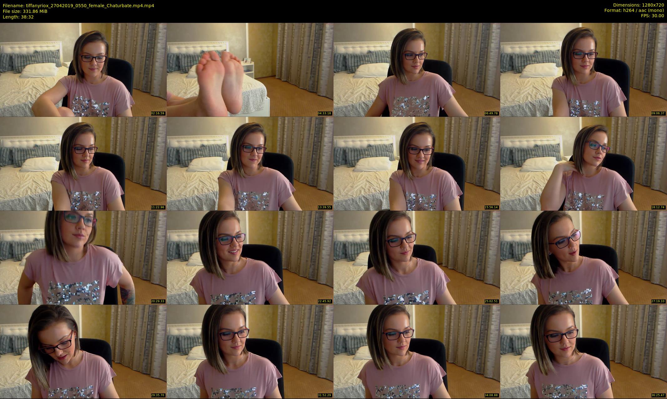 tiffanyriox — 39 minute Chaturbate female cam show recording, 720p, Apr 27, 2019
