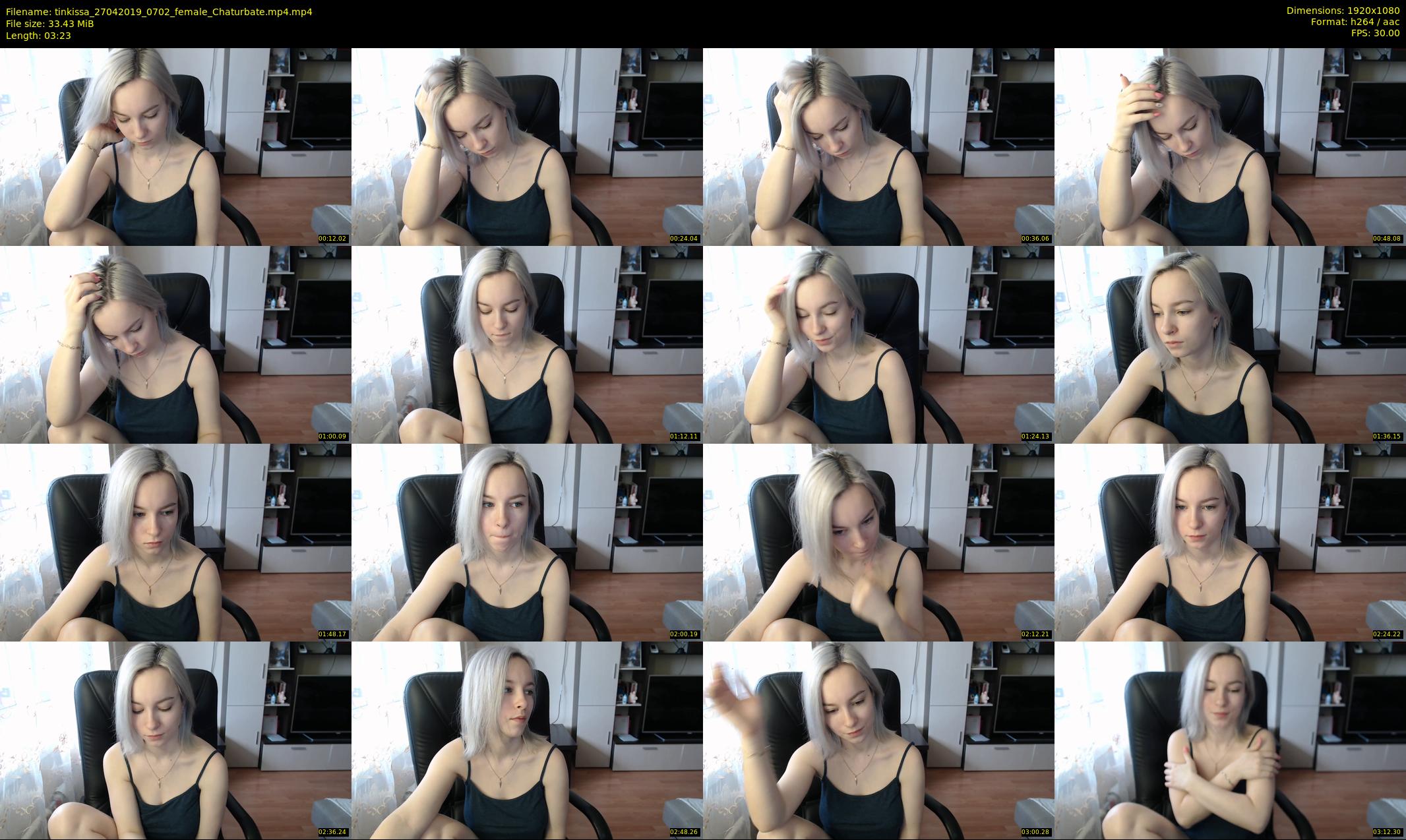 tinkissa — 4 minute Chaturbate couple cam show recording, 1080p, Apr 27, 2019