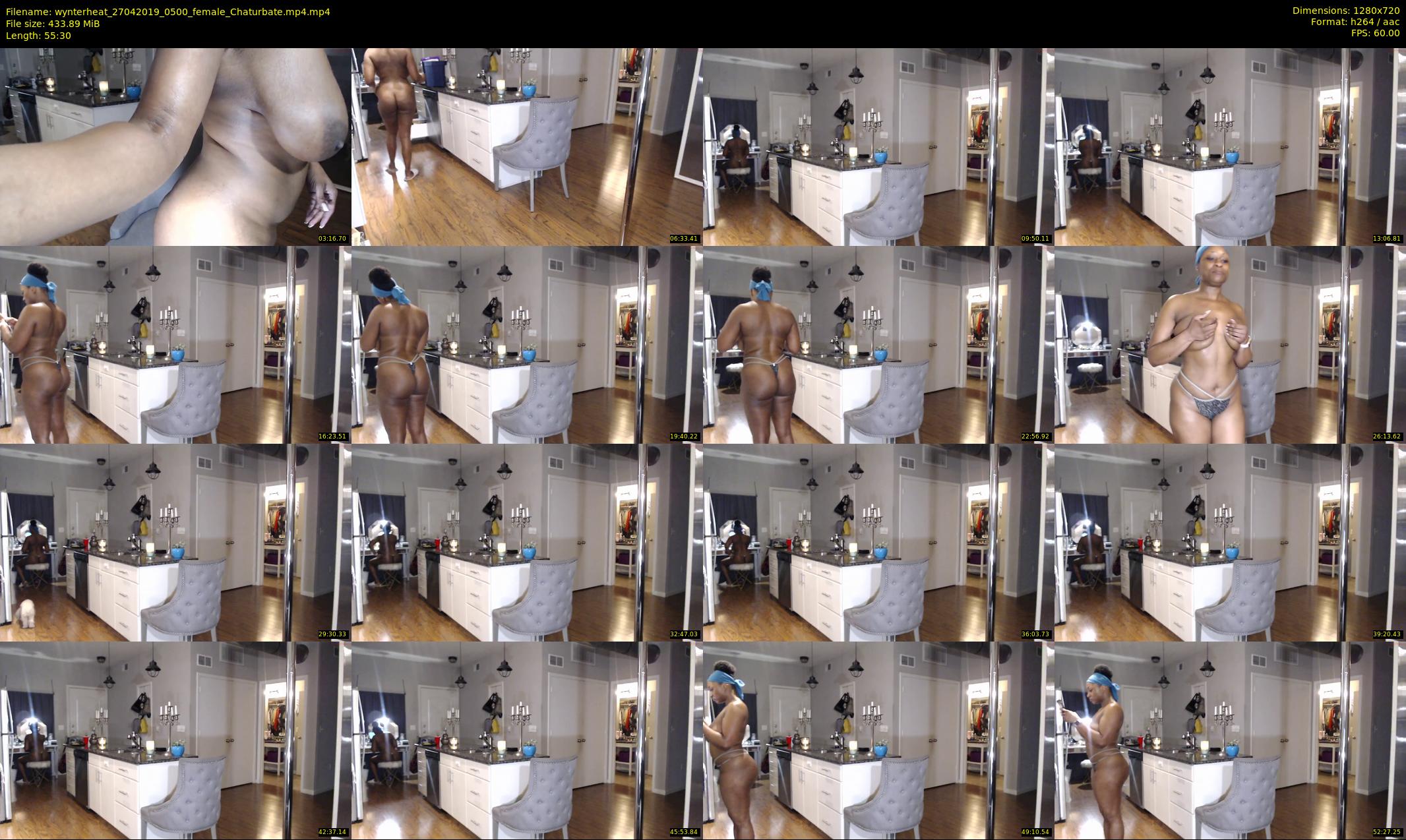 wynterheat — 56 minute Chaturbate female cam show recording, 720p, Apr 27, 2019