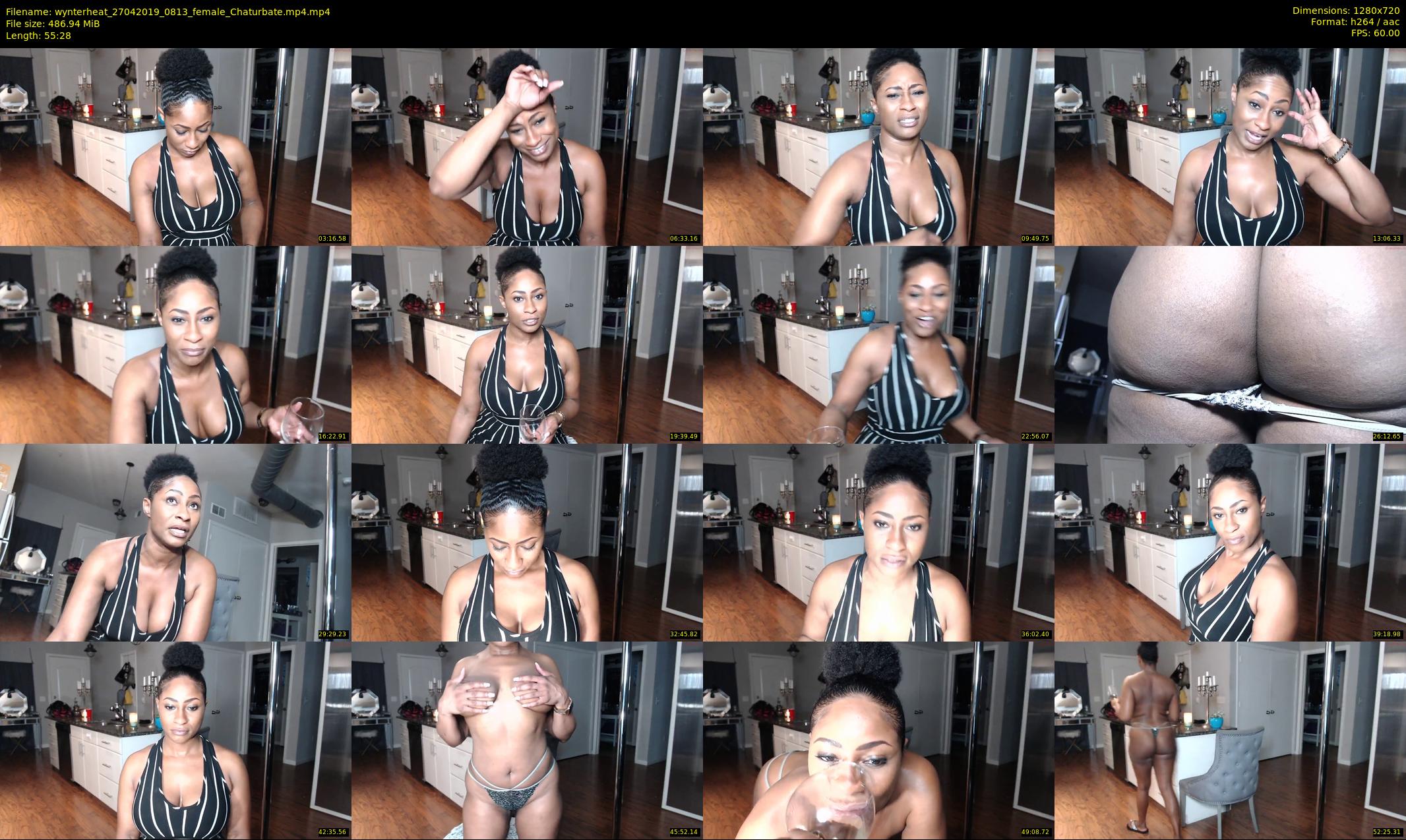 wynterheat — 56 minute Chaturbate female cam show recording, 720p, Apr 27, 2019