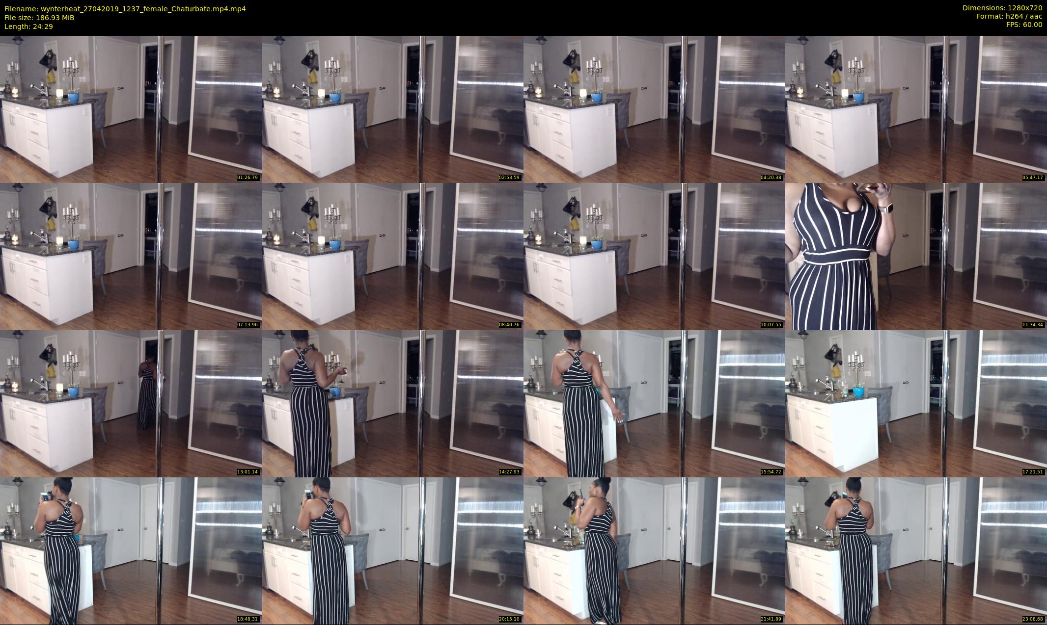 wynterheat — 25 minute Chaturbate female cam show recording, 720p, Apr 27, 2019