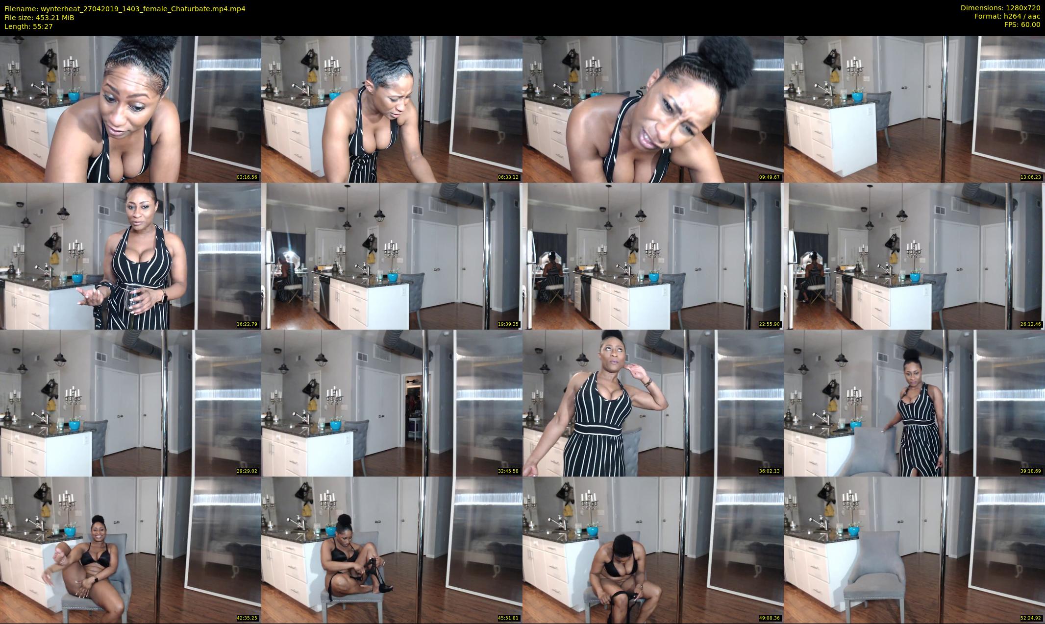 wynterheat — 56 minute Chaturbate female cam show recording, 720p, Apr 27, 2019