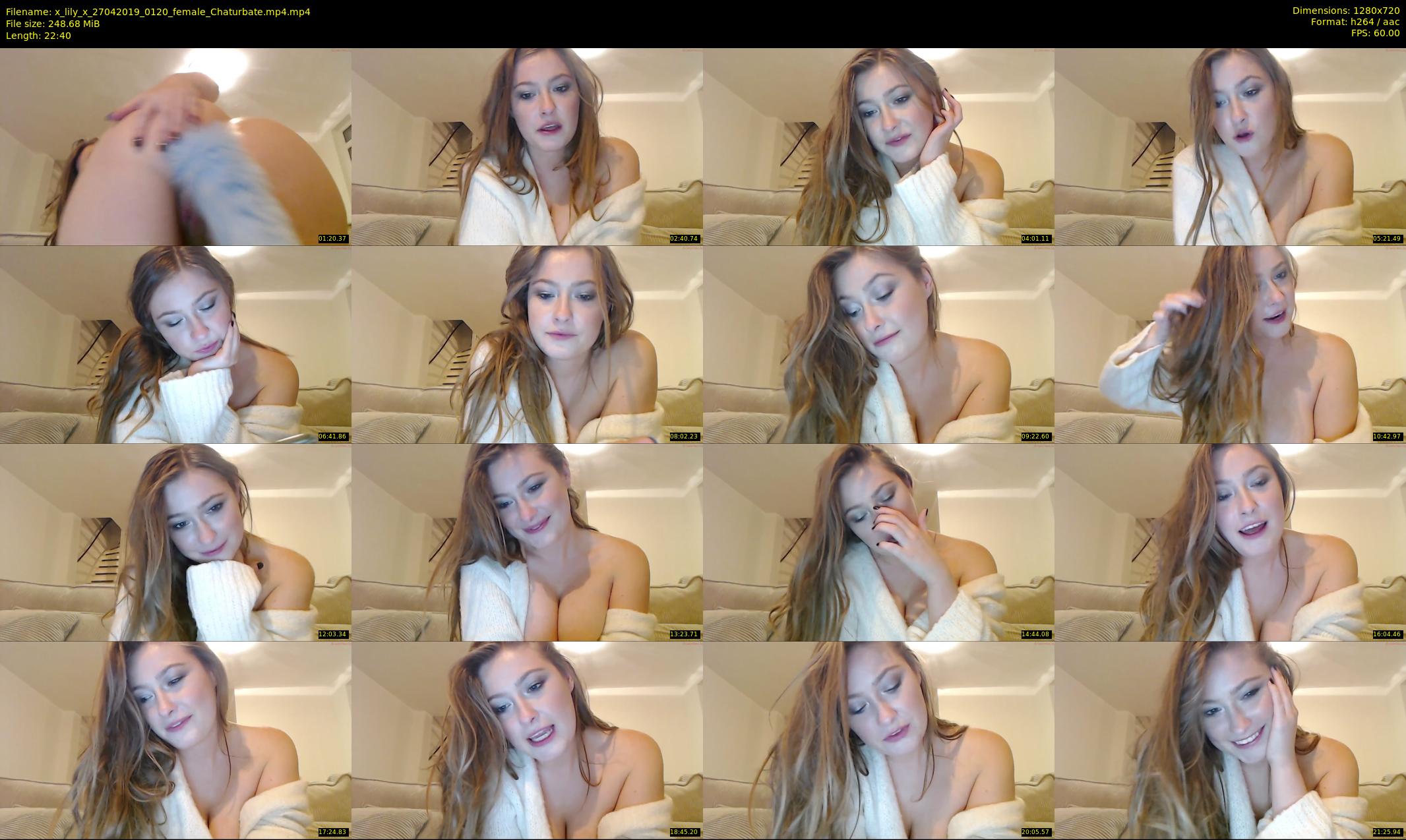 x_lily_x — 23 minute Chaturbate female cam show recording, 720p, Apr 27, 2019