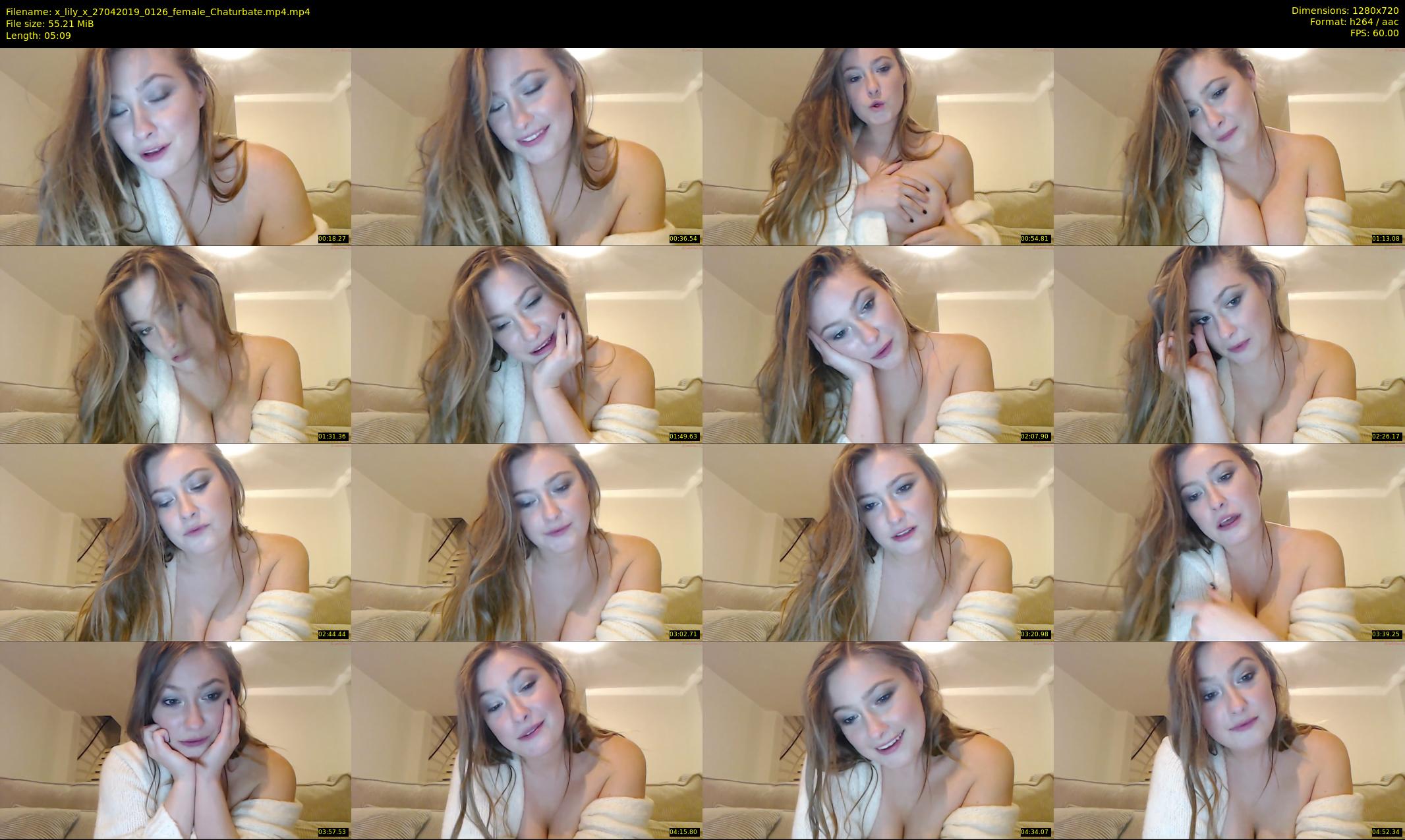 x_lily_x — 6 minute Chaturbate female cam show recording, 720p, Apr 27, 2019