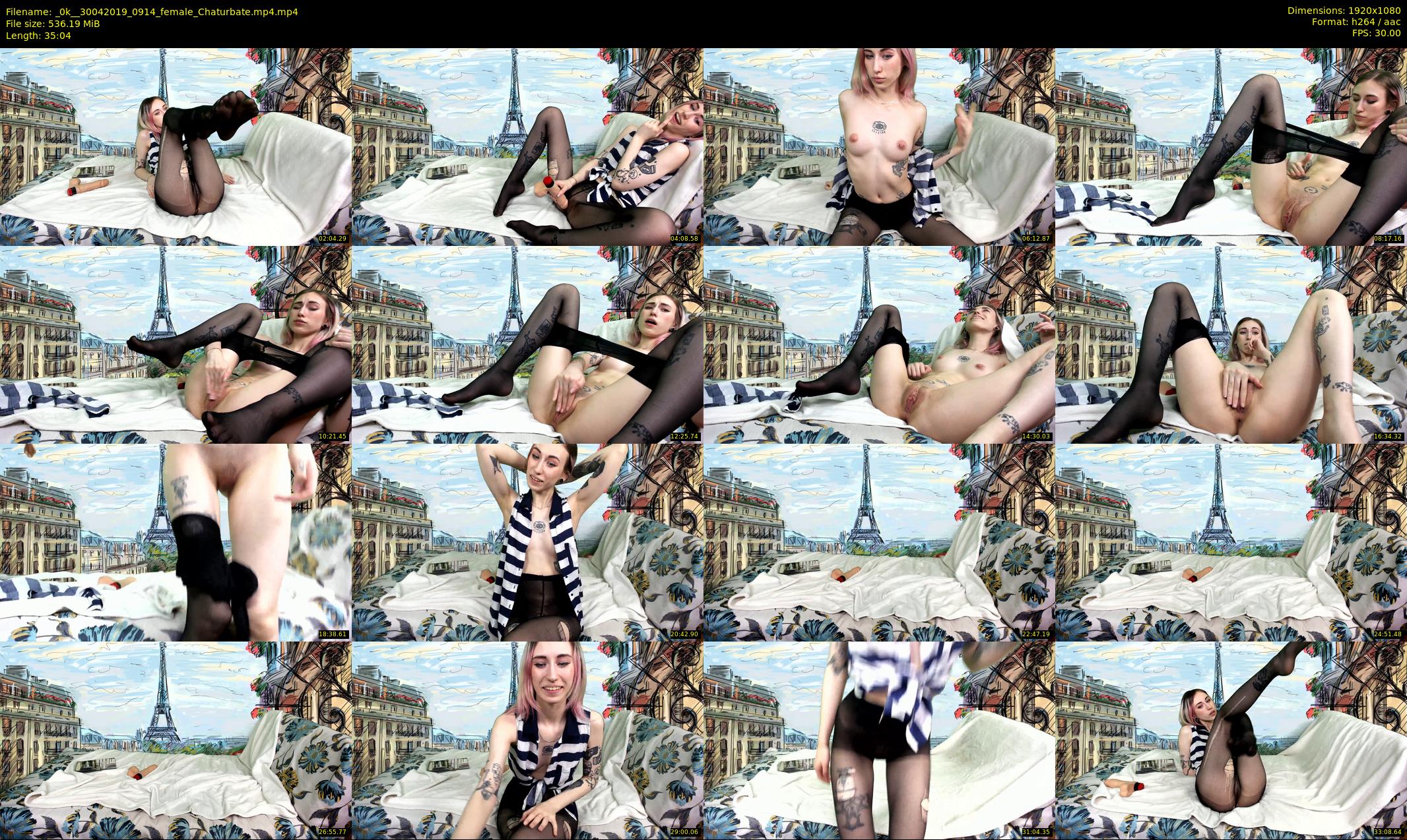 _0k_ — 36 minute Chaturbate female cam show recording, 1080p, Apr 30, 2019