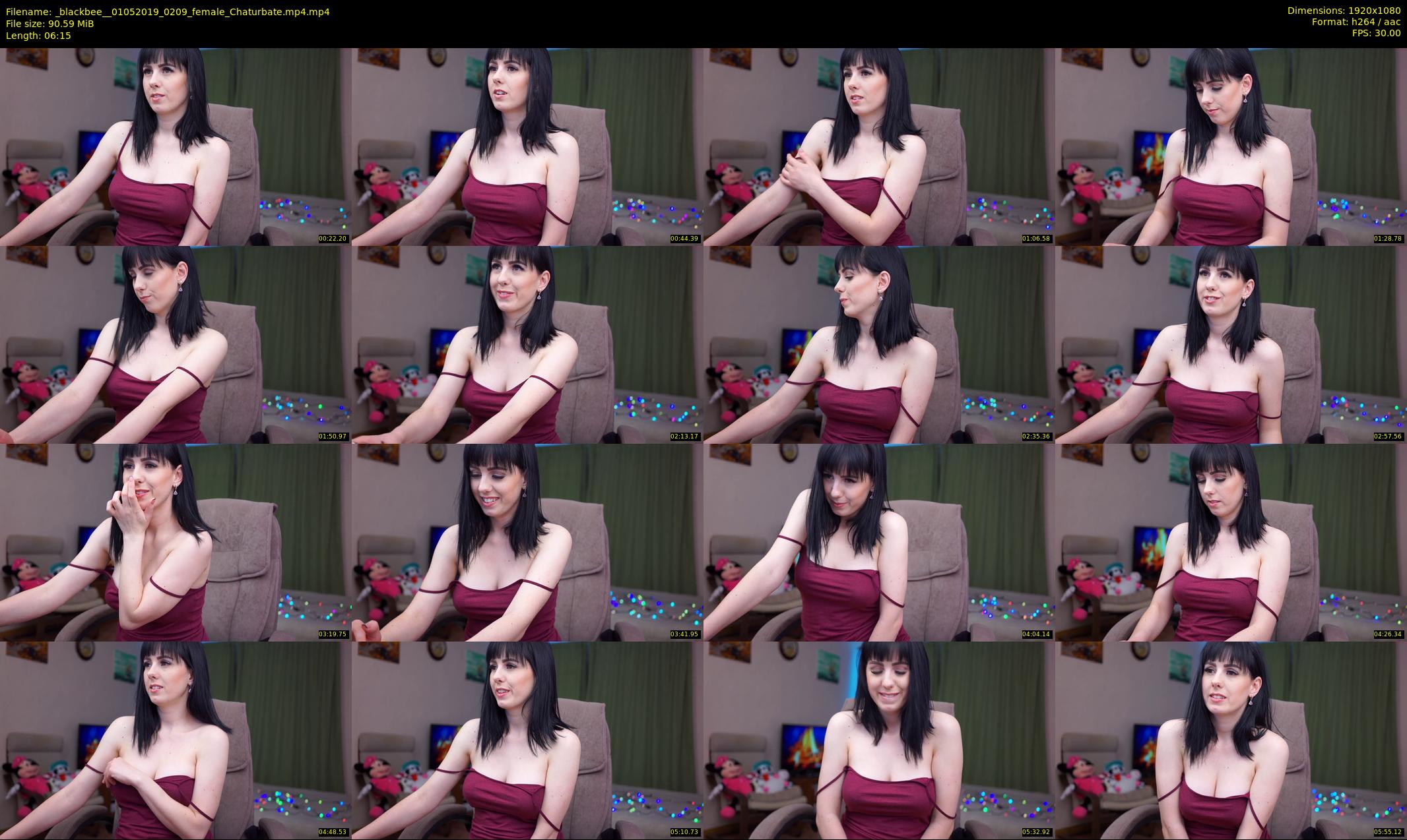 _blackbee_ — 7 minute Chaturbate female cam show recording, 1080p, May 1, 2019