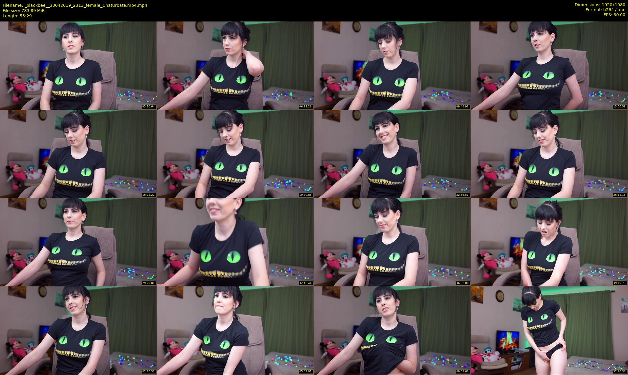 _blackbee_ — 56 minute Chaturbate female cam show recording, 1080p, Apr 30, 2019
