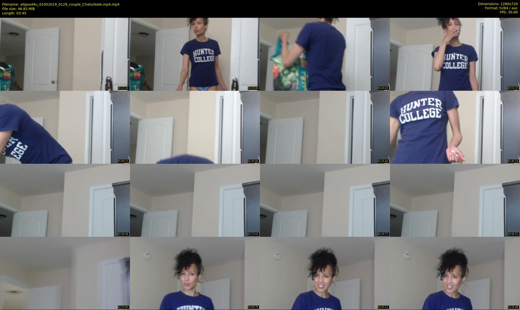 allgood4u — 4 minute Chaturbate couple cam show recording, 720p, May 1, 2019