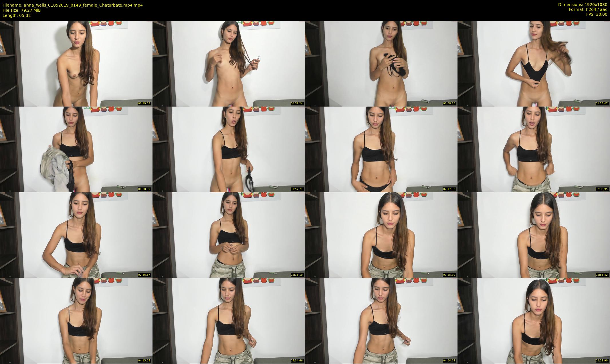 anna_wells — 6 minute Chaturbate female cam show recording, 1080p, May 1, 2019