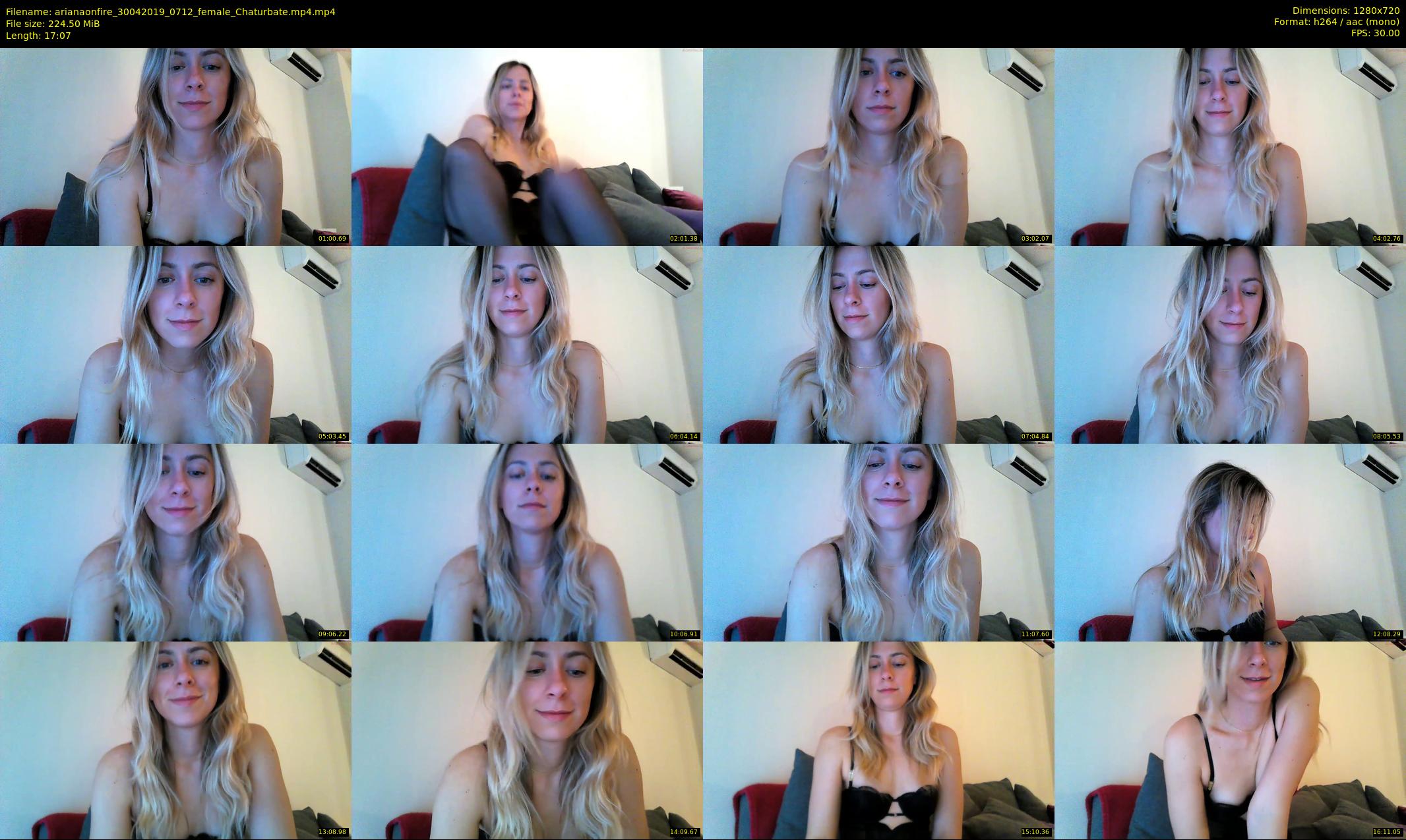 arianaonfire — 18 minute Chaturbate couple cam show recording, 720p, Apr 30, 2019
