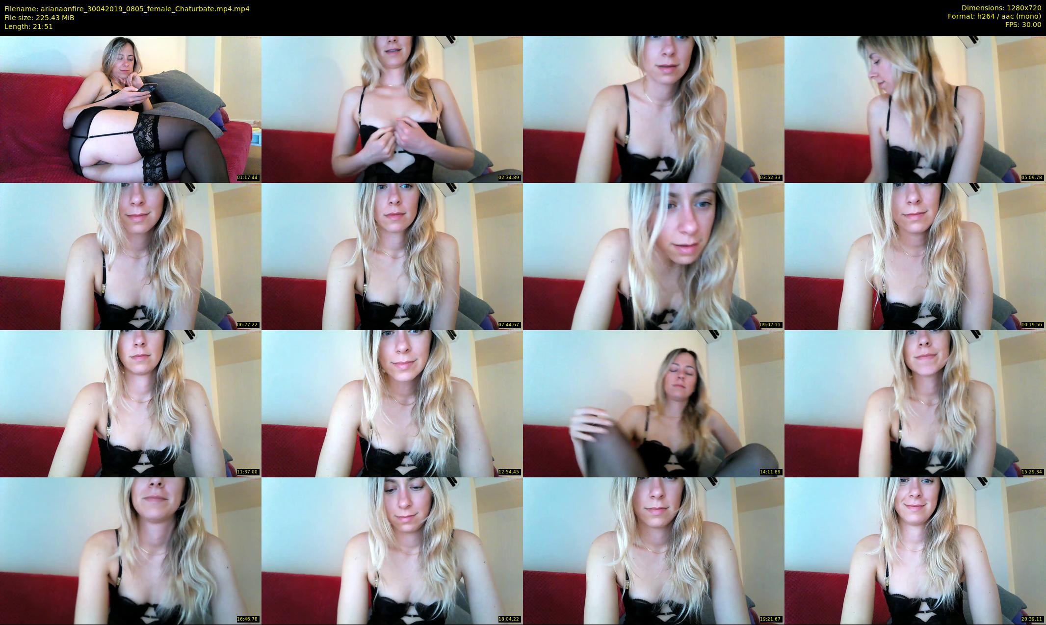 arianaonfire — 22 minute Chaturbate couple cam show recording, 720p, Apr 30, 2019