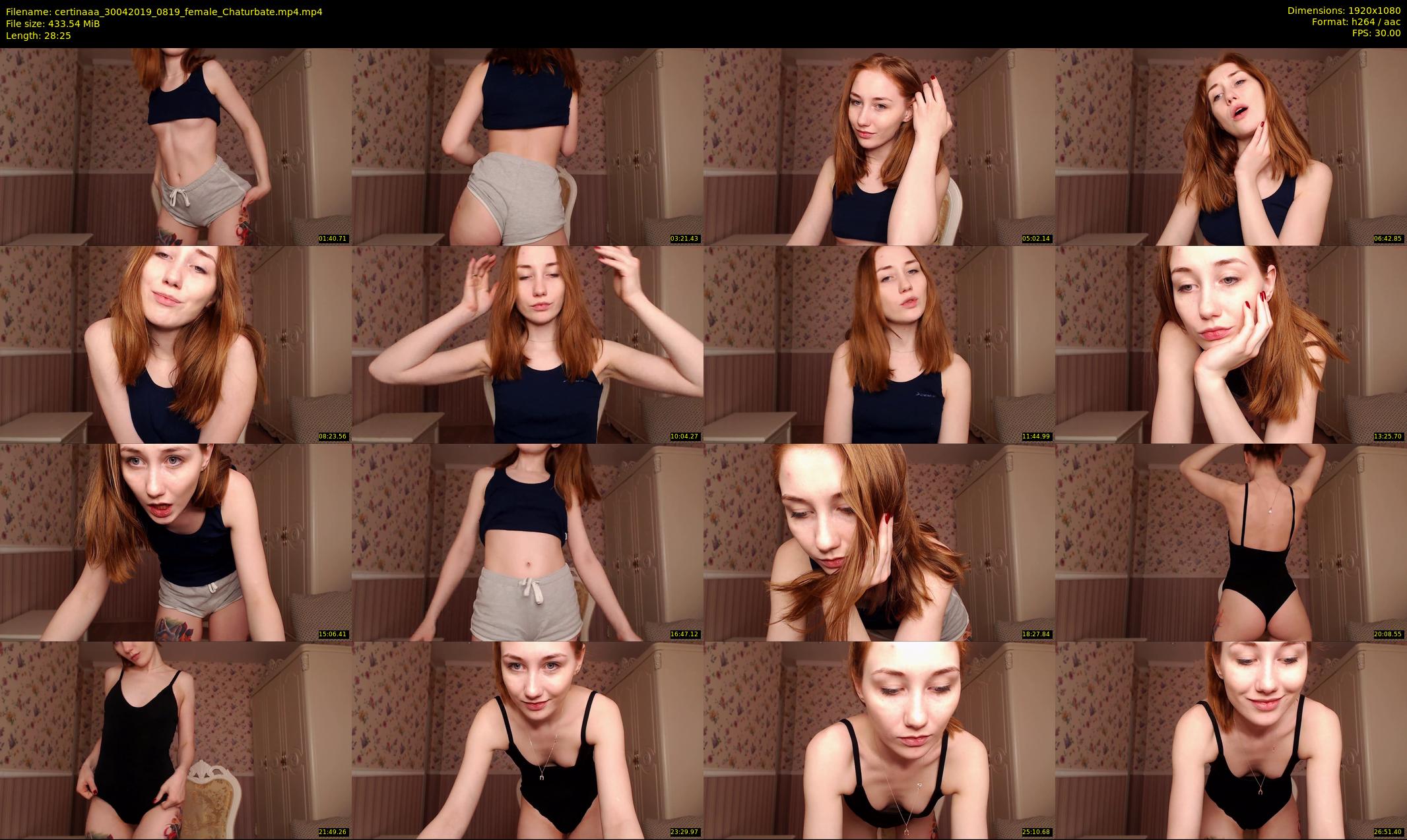 certinaaa — 29 minute Chaturbate female cam show recording, 1080p, Apr 30, 2019