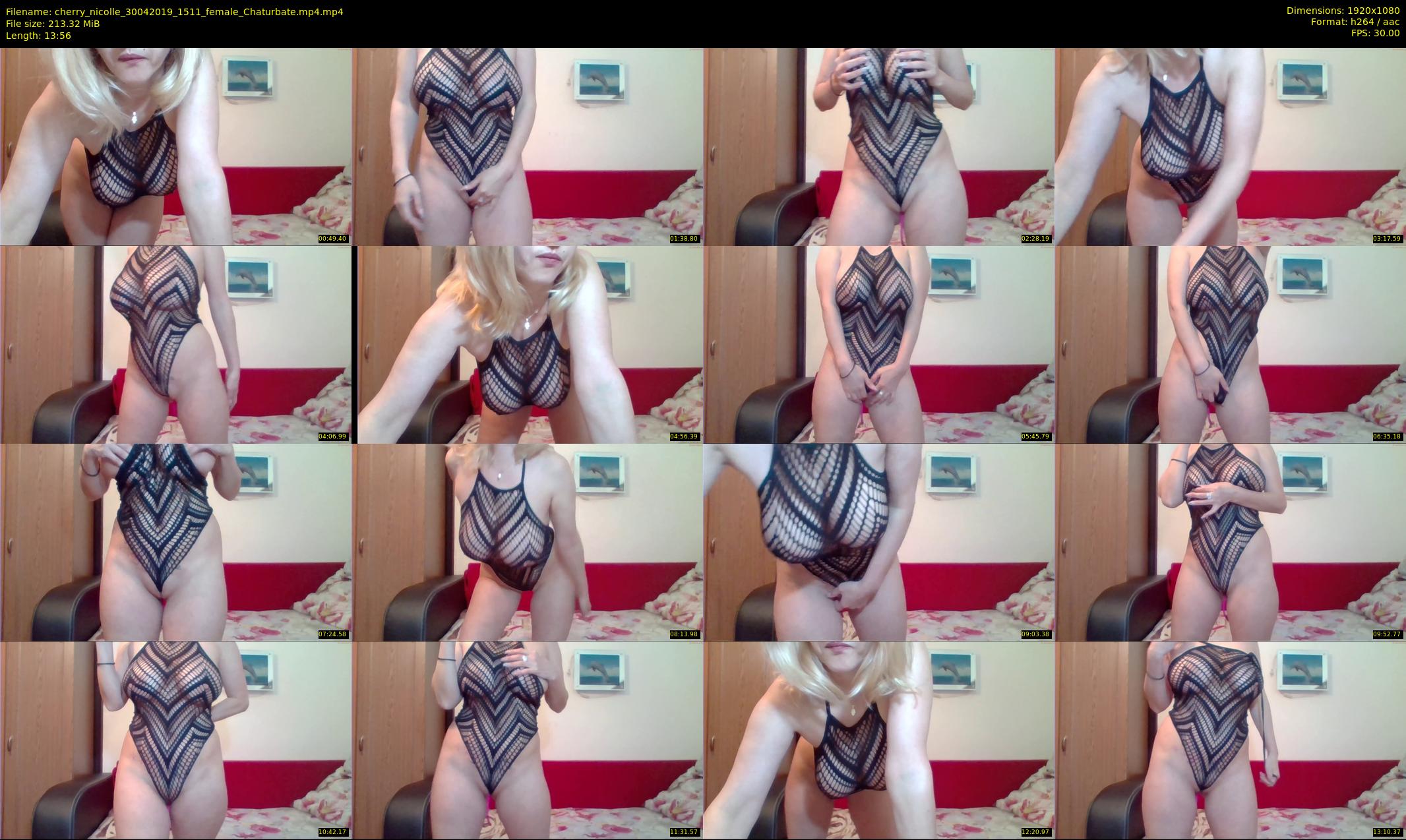 cherry_nicolle — 14 minute Chaturbate female cam show recording, 1080p, Apr 30, 2019