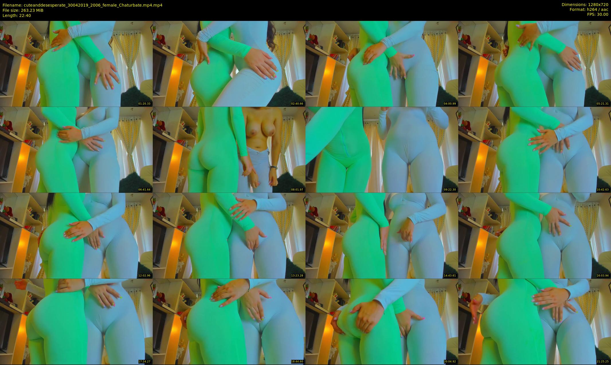 cuteanddesesperate — 23 minute Chaturbate female cam show recording, 720p, Apr 30, 2019