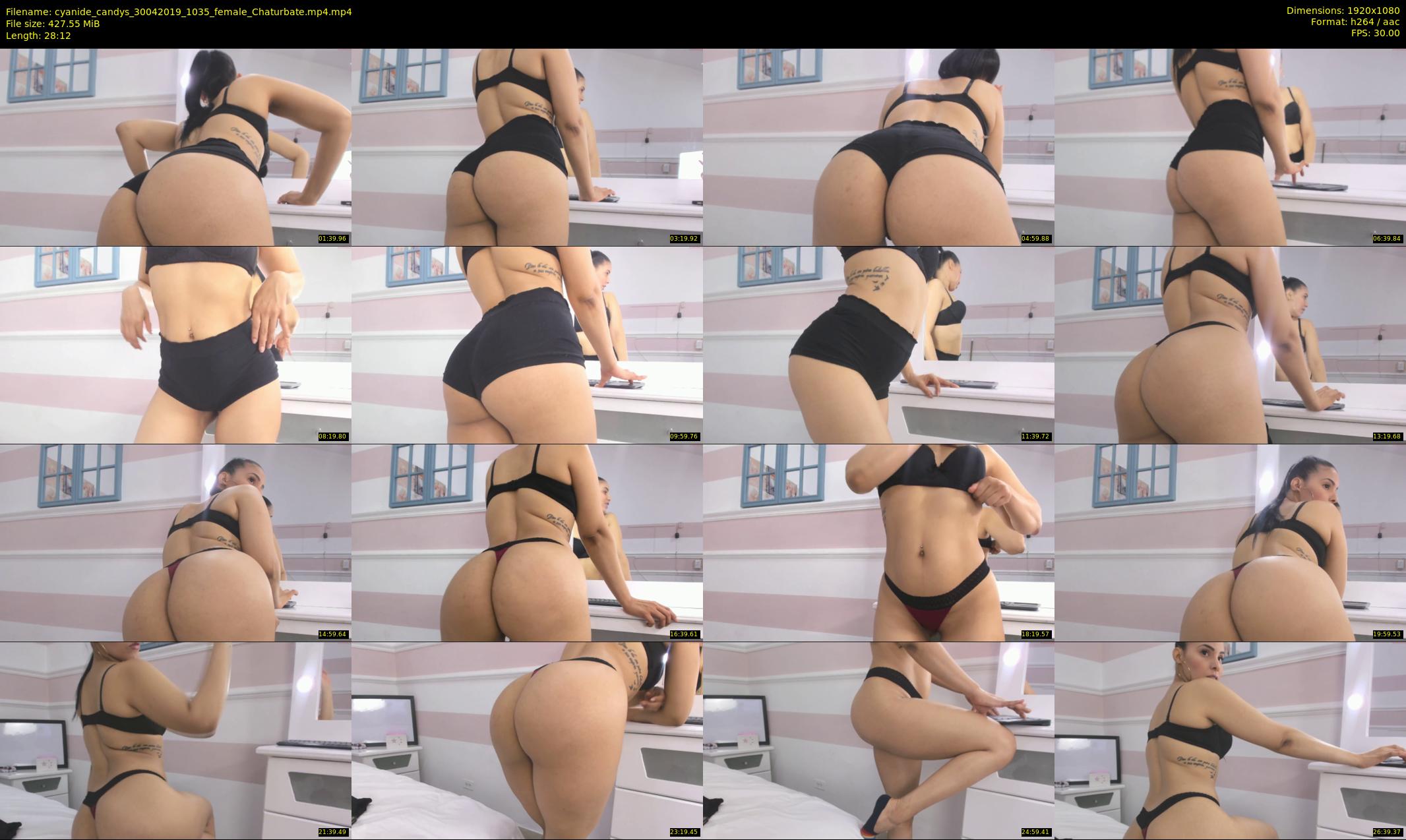 cyanide_candys — 29 minute Chaturbate female cam show recording, 1080p, Apr 30, 2019