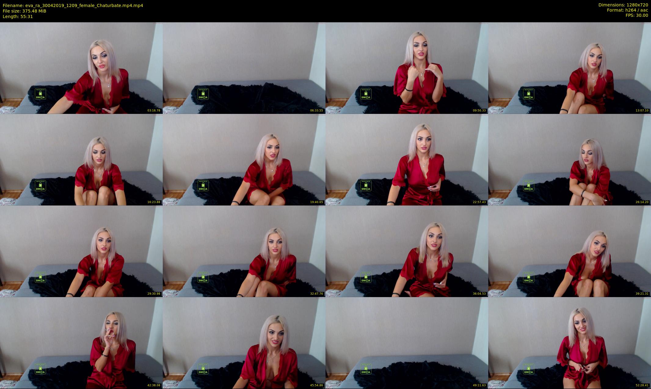 eva_ra — 56 minute Chaturbate female cam show recording, 720p, Apr 30, 2019