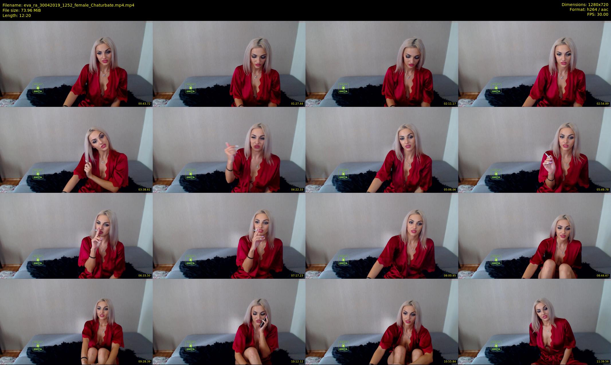 eva_ra — 13 minute Chaturbate female cam show recording, 720p, Apr 30, 2019