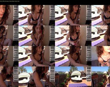 hannahjames710 — 15 minute Chaturbate female cam show recording, 4K, Apr 30, 2019