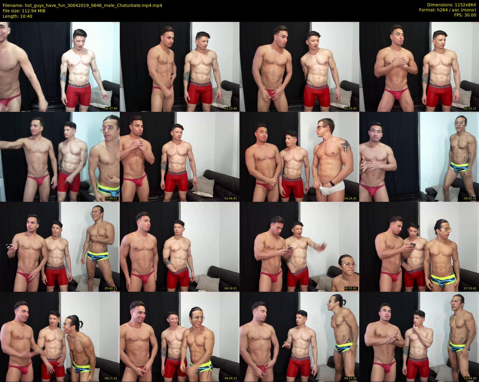 hot_guys_have_fun — 11 minute Chaturbate male cam show recording, 720p, Apr 30, 2019