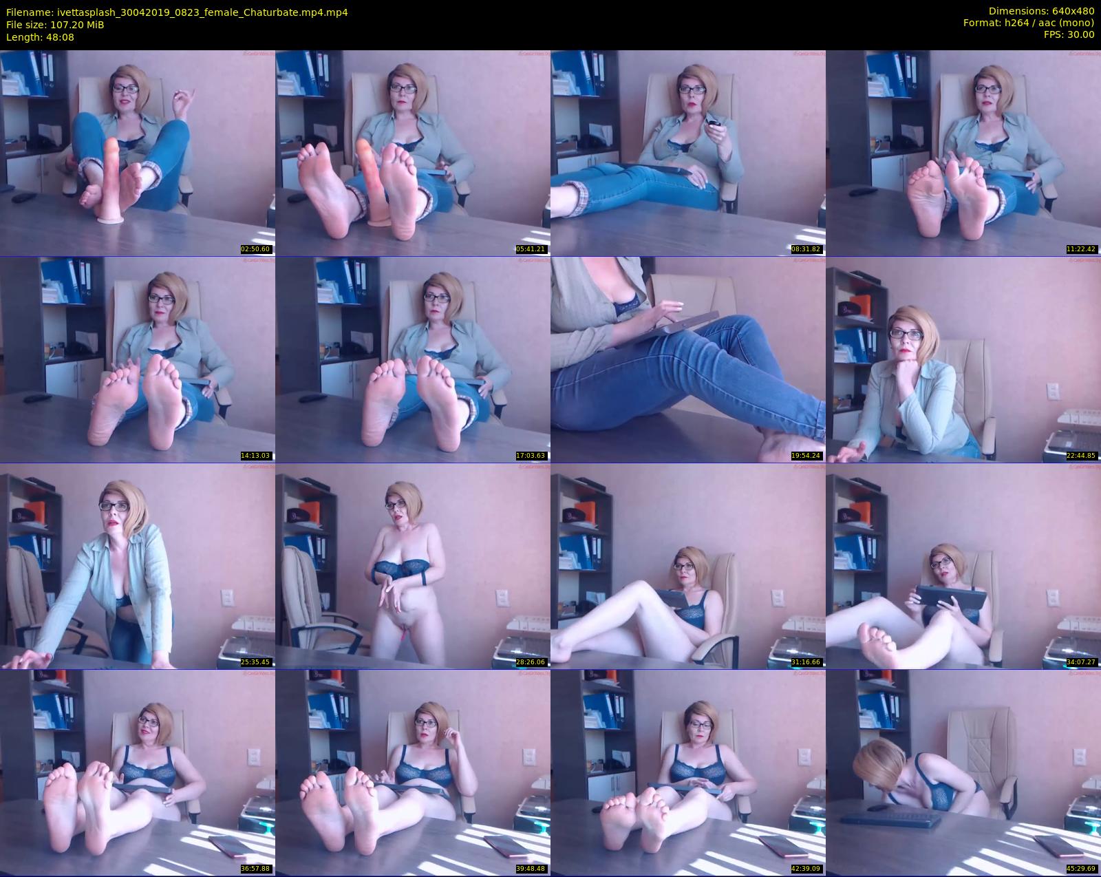 ivettasplash — 49 minute Chaturbate female cam show recording, 480p, Apr 30, 2019