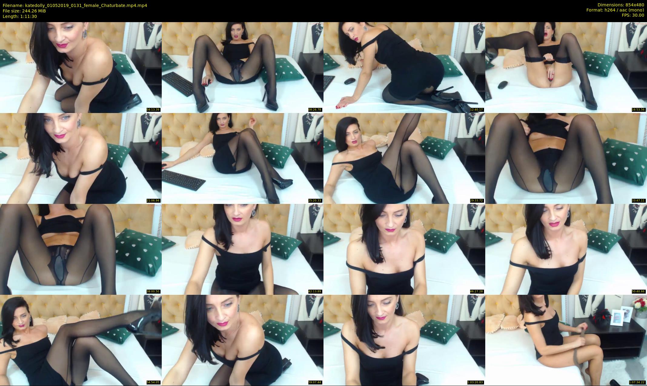 katedolly — 72 minute Chaturbate female cam show recording, 480p, May 1, 2019