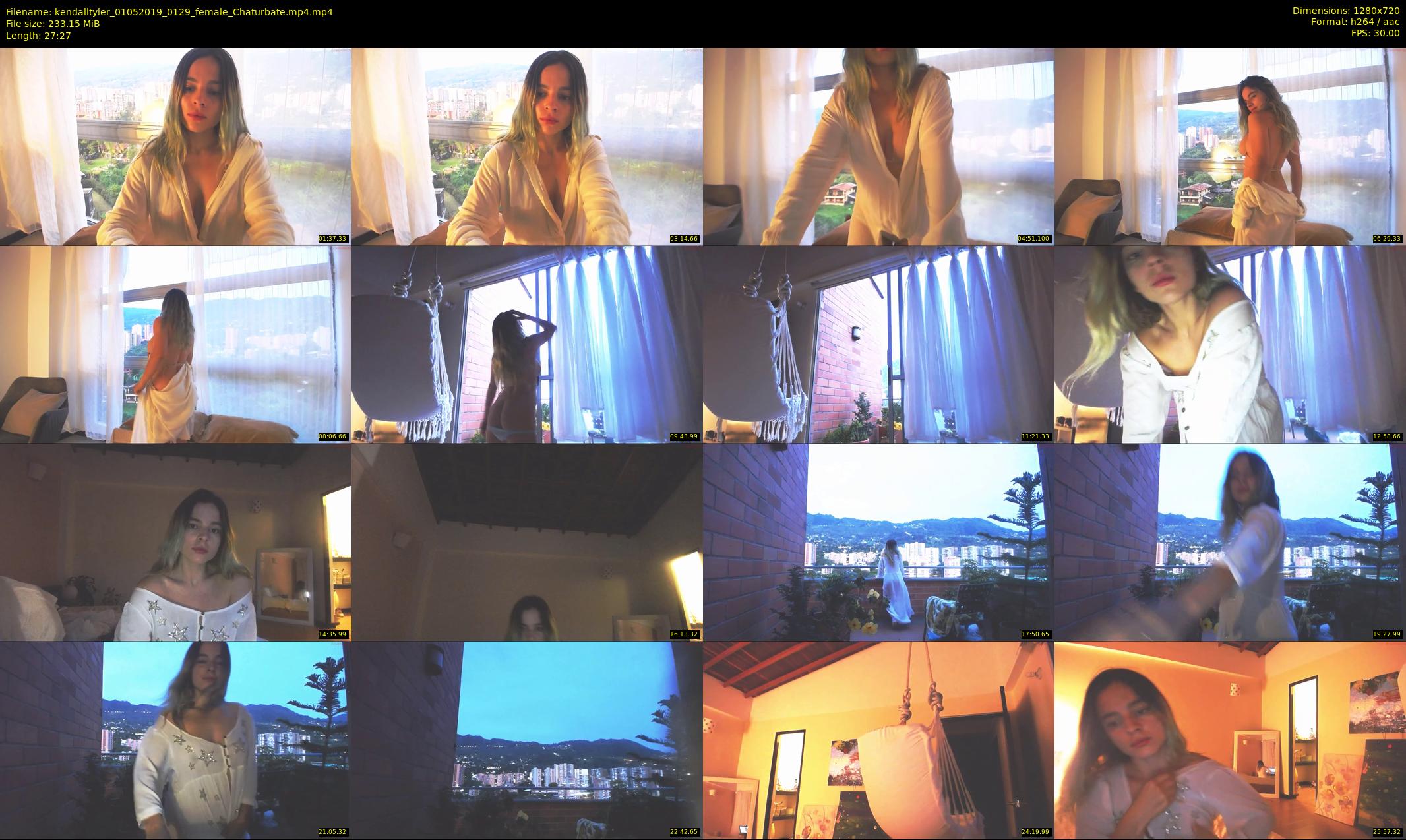 kendalltyler — 28 minute Chaturbate female cam show recording, 720p, May 1, 2019