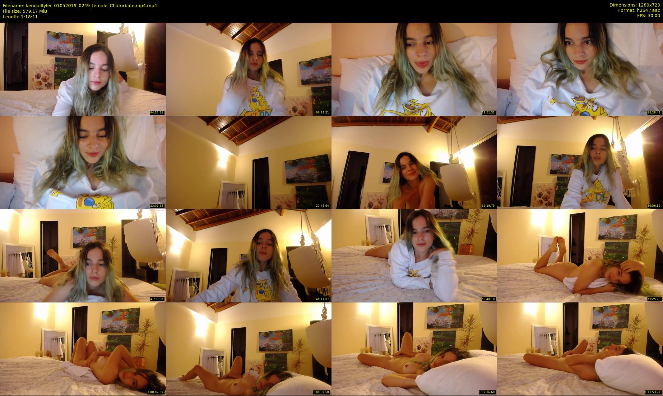 kendalltyler — 79 minute Chaturbate female cam show recording, 720p, May 1, 2019