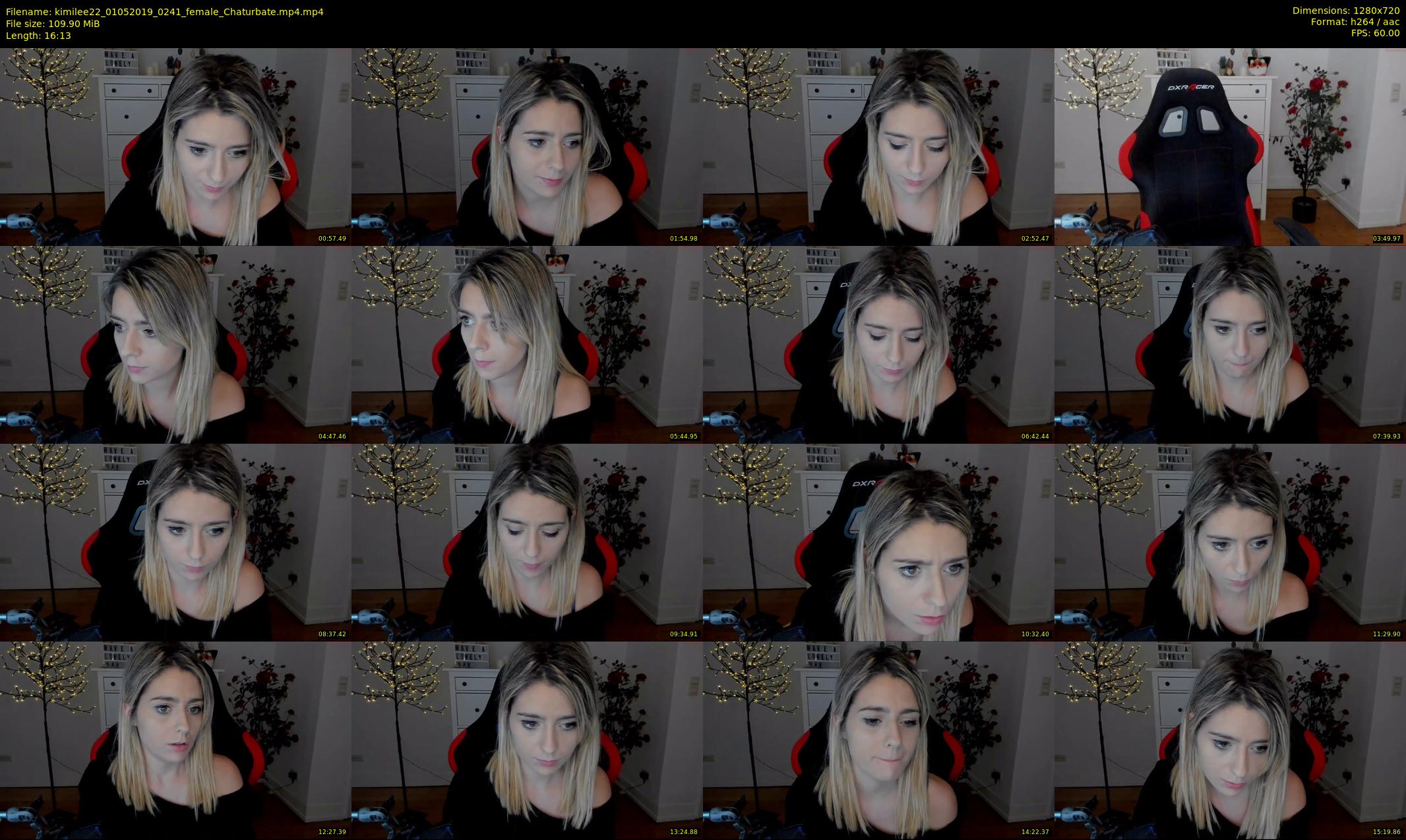 kimilee22 — 17 minute Chaturbate female cam show recording, 720p, May 1, 2019