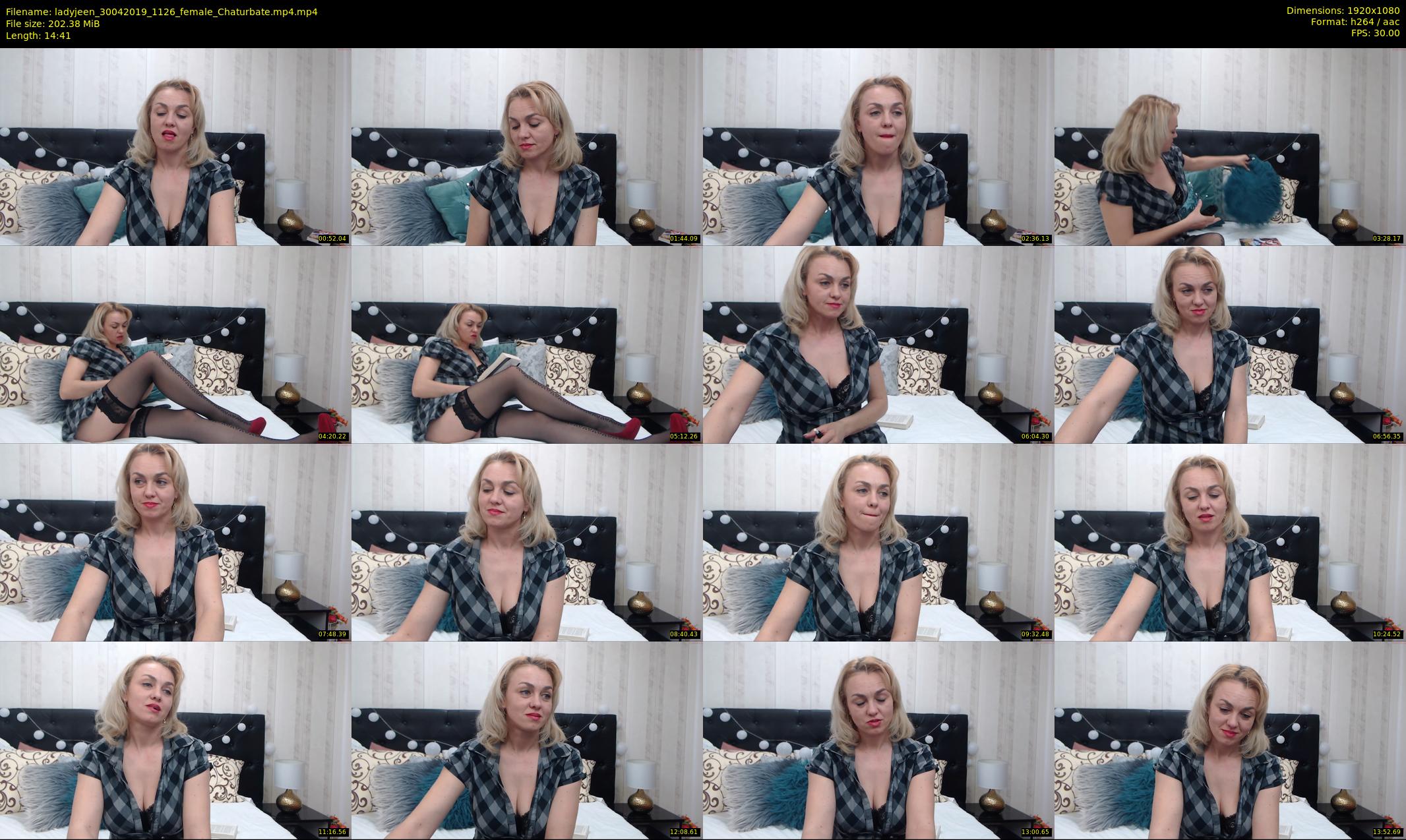 ladyjeen — 15 minute Chaturbate female cam show recording, 1080p, Apr 30, 2019
