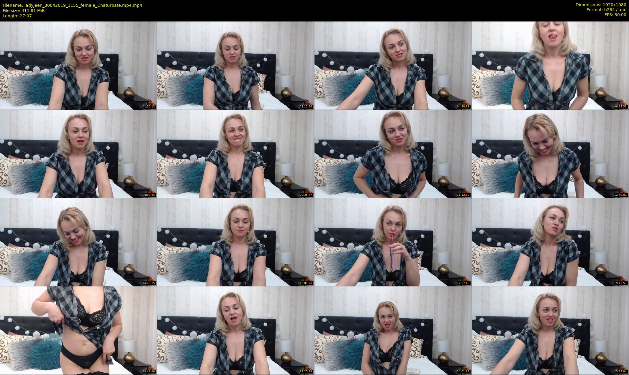 ladyjeen — 28 minute Chaturbate female cam show recording, 1080p, Apr 30, 2019