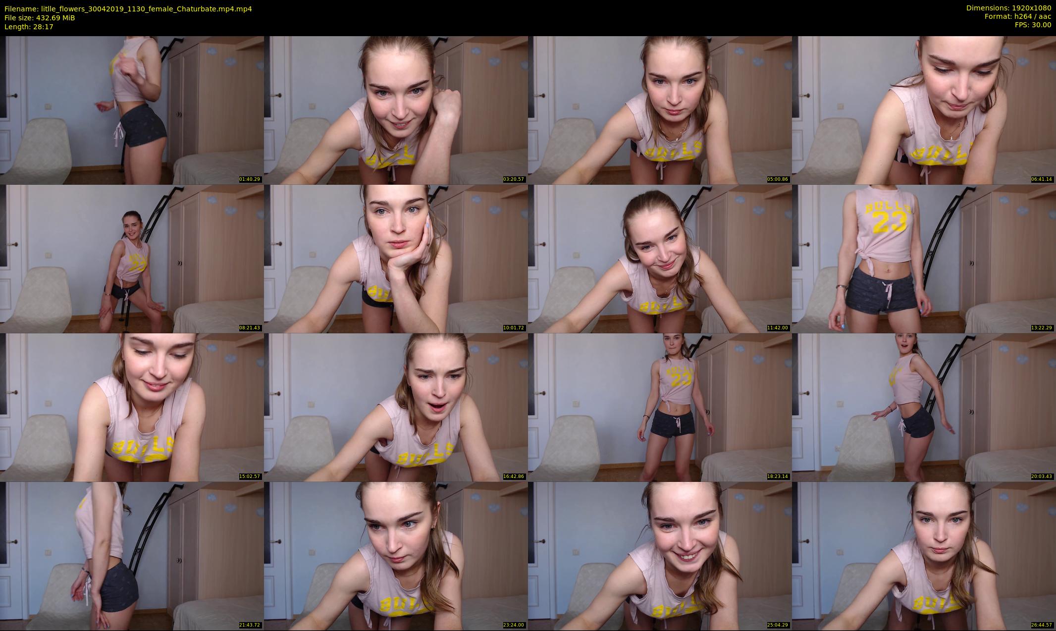 litlle_flowers — 29 minute Chaturbate female cam show recording, 1080p, Apr 30, 2019