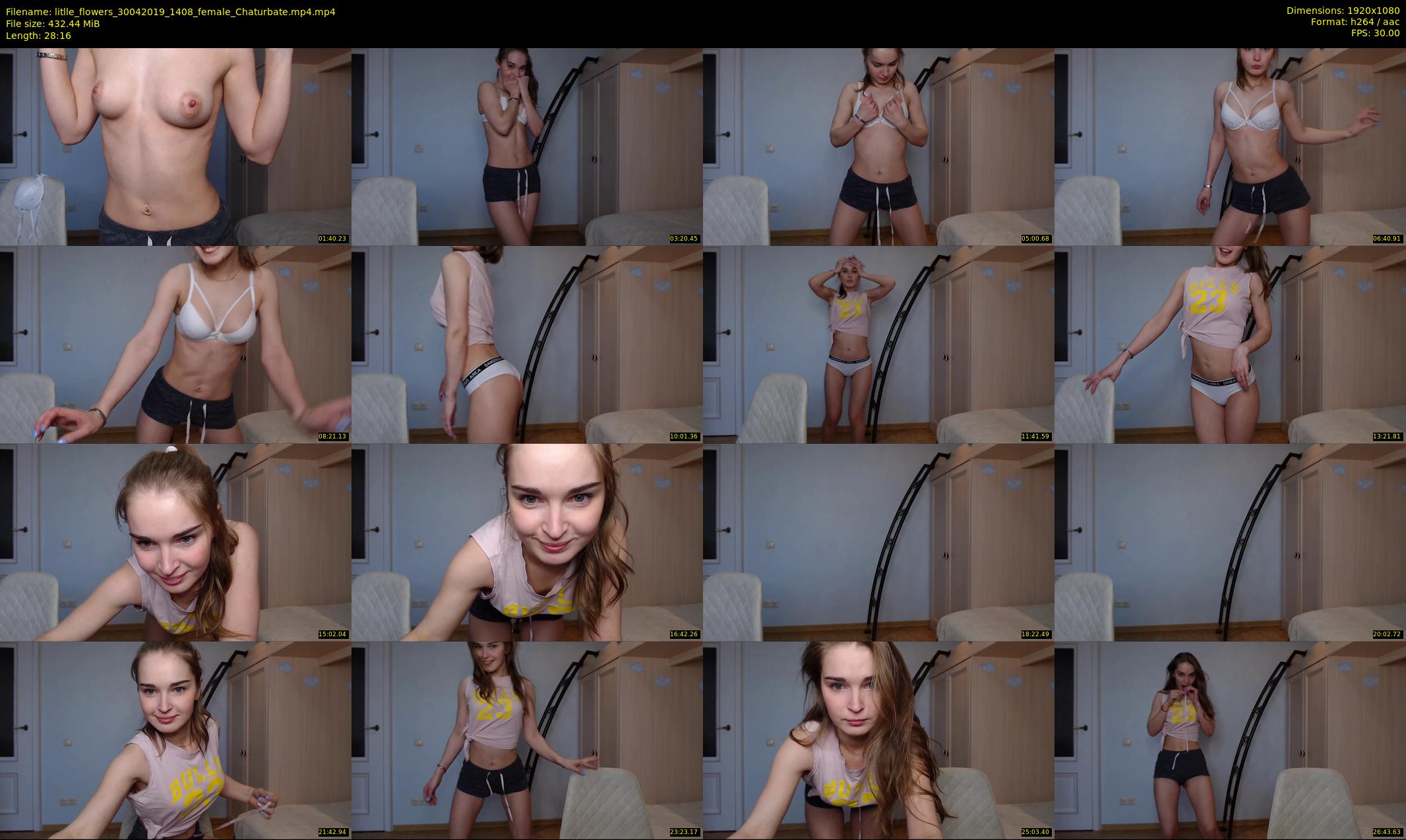 litlle_flowers — 29 minute Chaturbate female cam show recording, 1080p, Apr 30, 2019